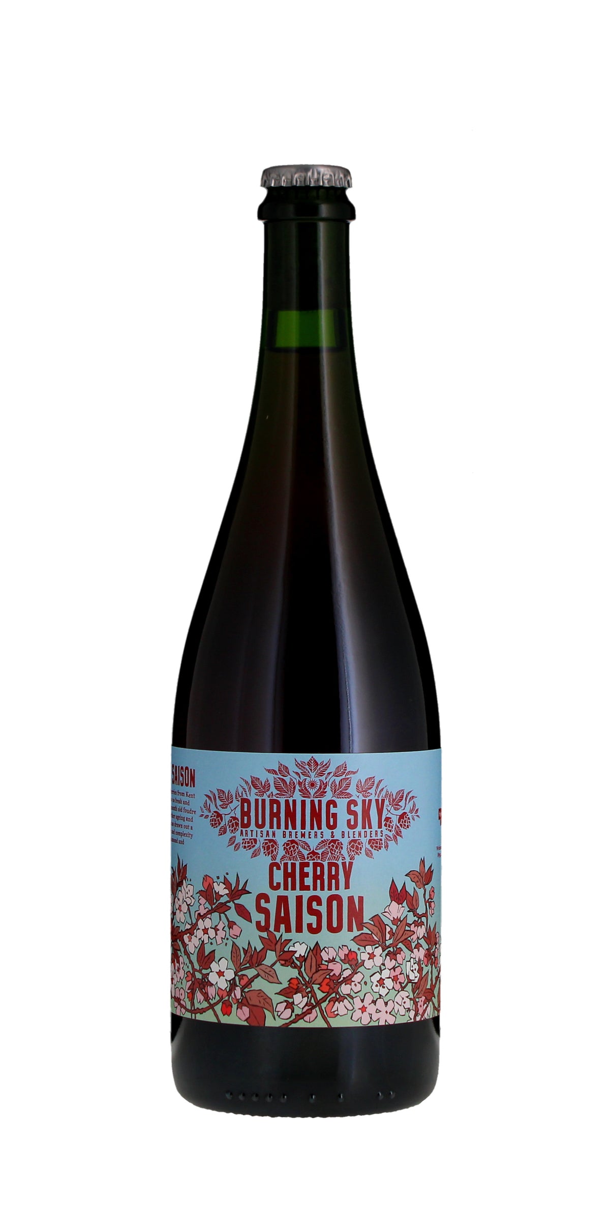 Burning Sky, Cherry Saison, 750ml Bottle 6.8%