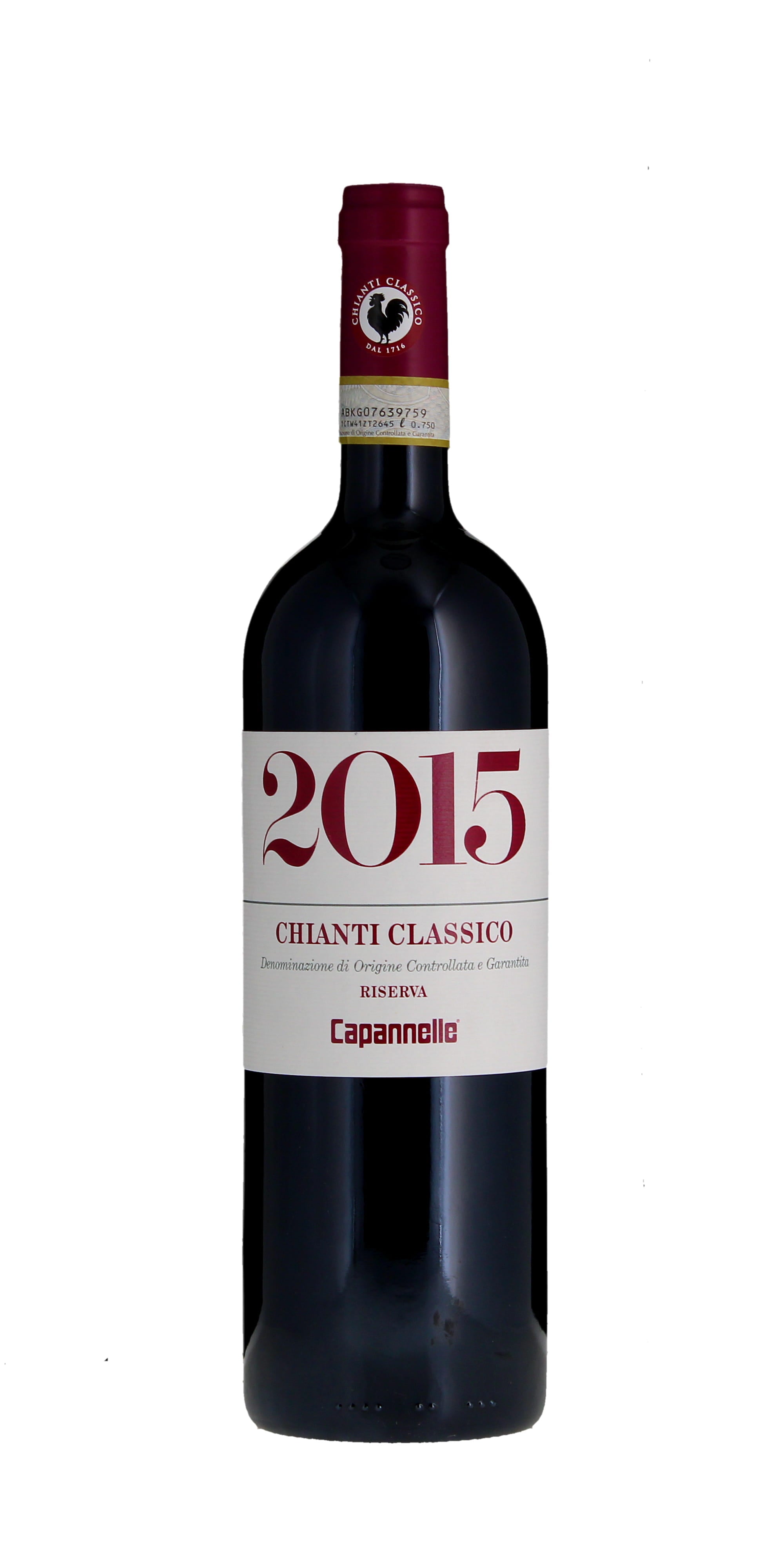 Capannelle Chianti Classico Riserva DOCG, Tuscany 2015
