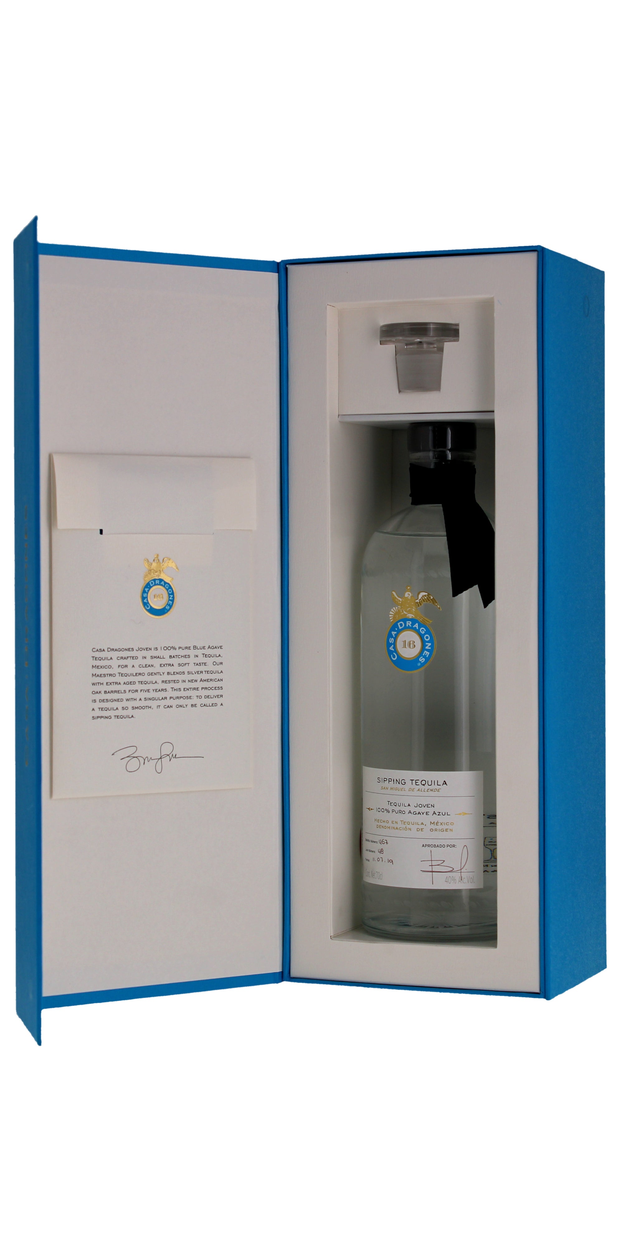 Casa Dragones Joven Tequila Gift Box 70cl