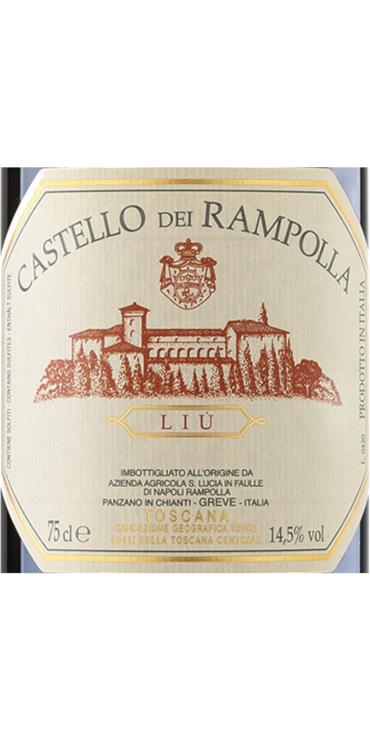 Castello dei Rampolla, Liu IGT, Tuscany 2019, 150cl
