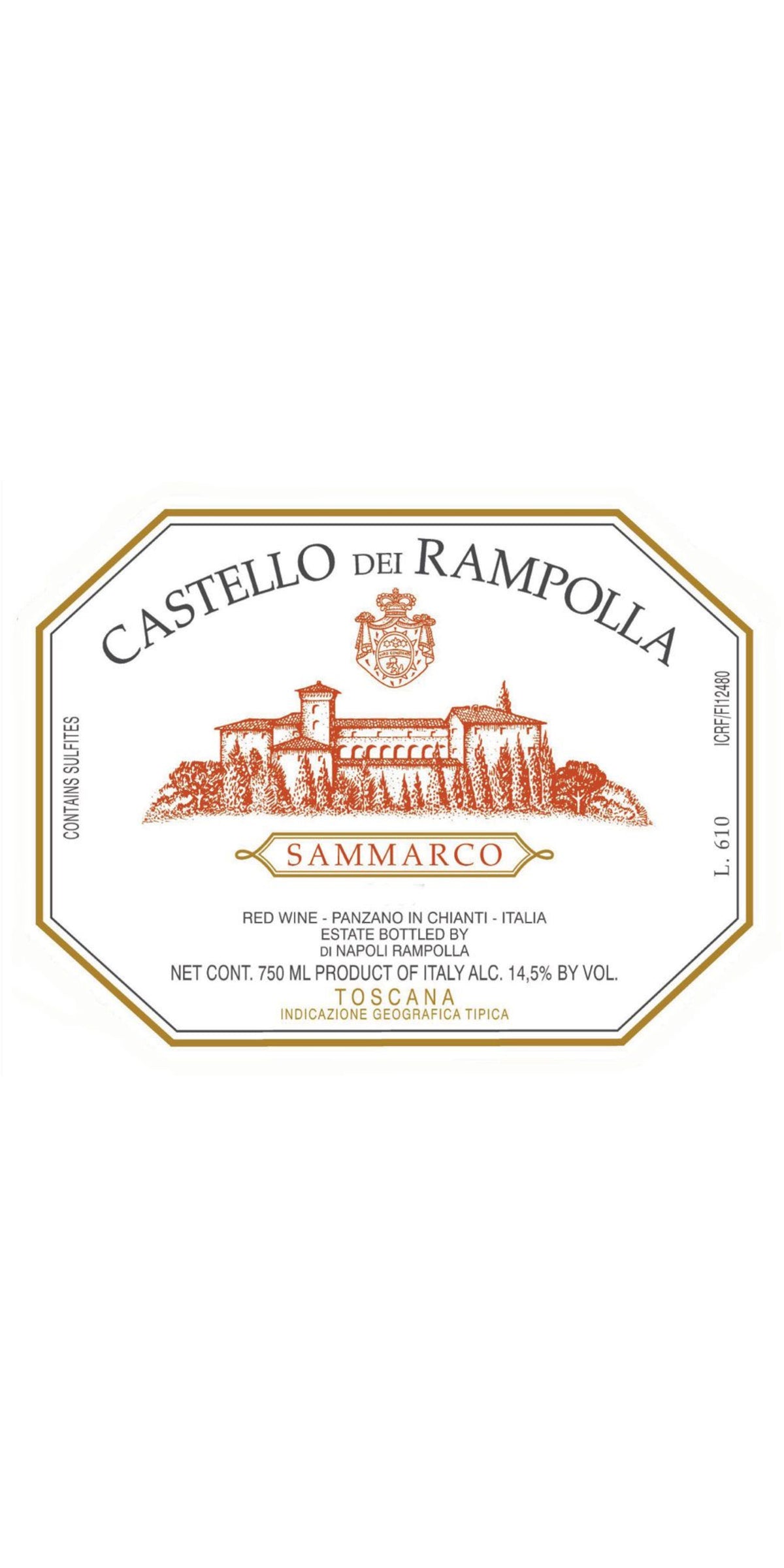 Castello dei Rampolla, Sammarco IGT, Tuscany 2017, 150cl