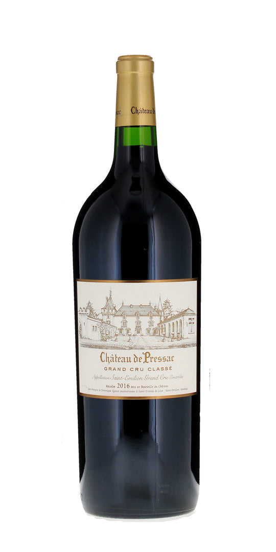 Chateau de Pressac, Saint-Emilion Grand Cru, 2016 Magnum 1500ml