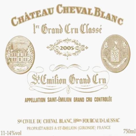Château Cheval Blanc, 1er Grand Cru Classé, St Emilion, 2005