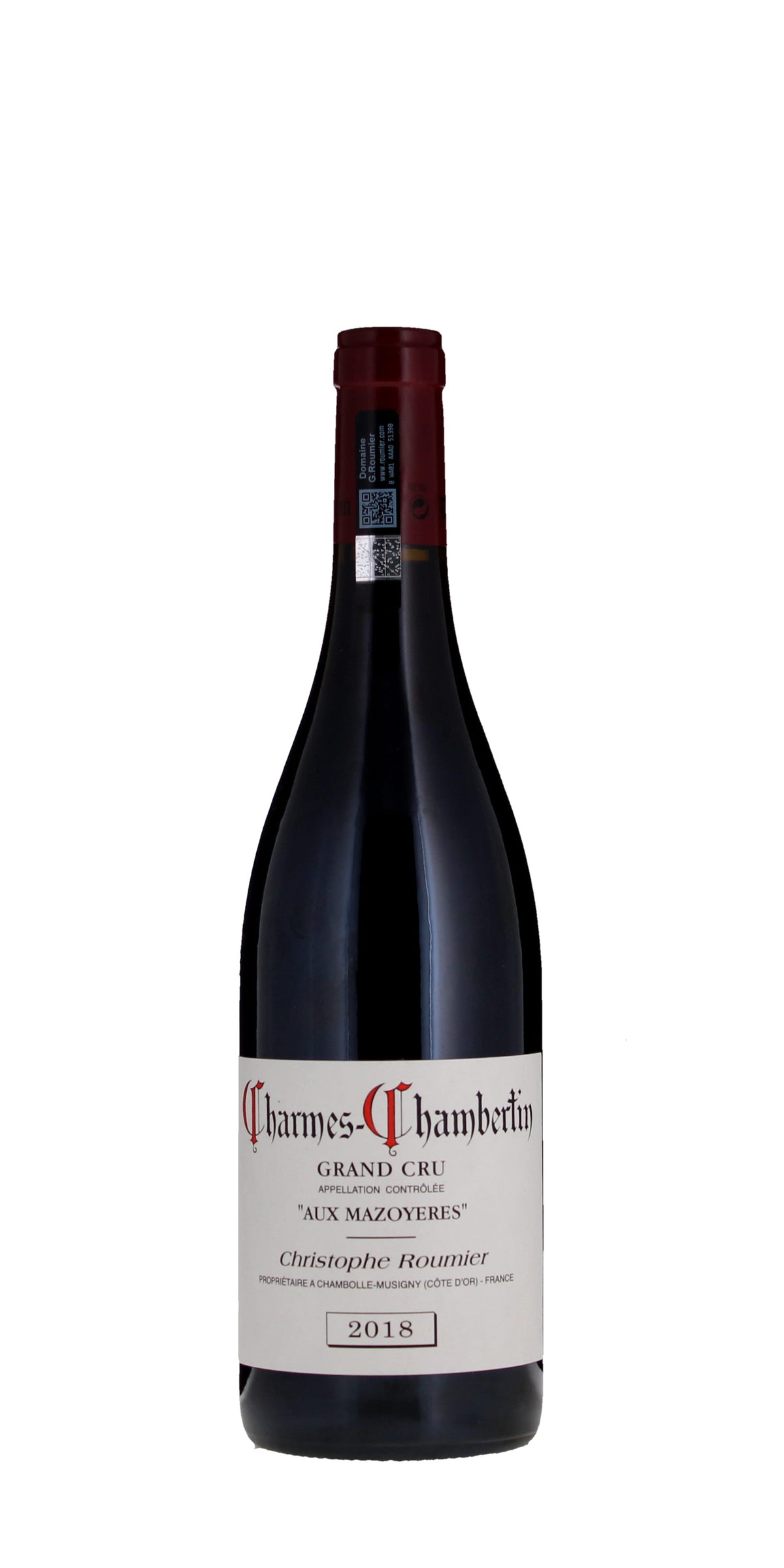 Domaine Georges & Christophe Roumier Charmes-Chambertin Grand Cru Aux Mazoyeres, France 2018