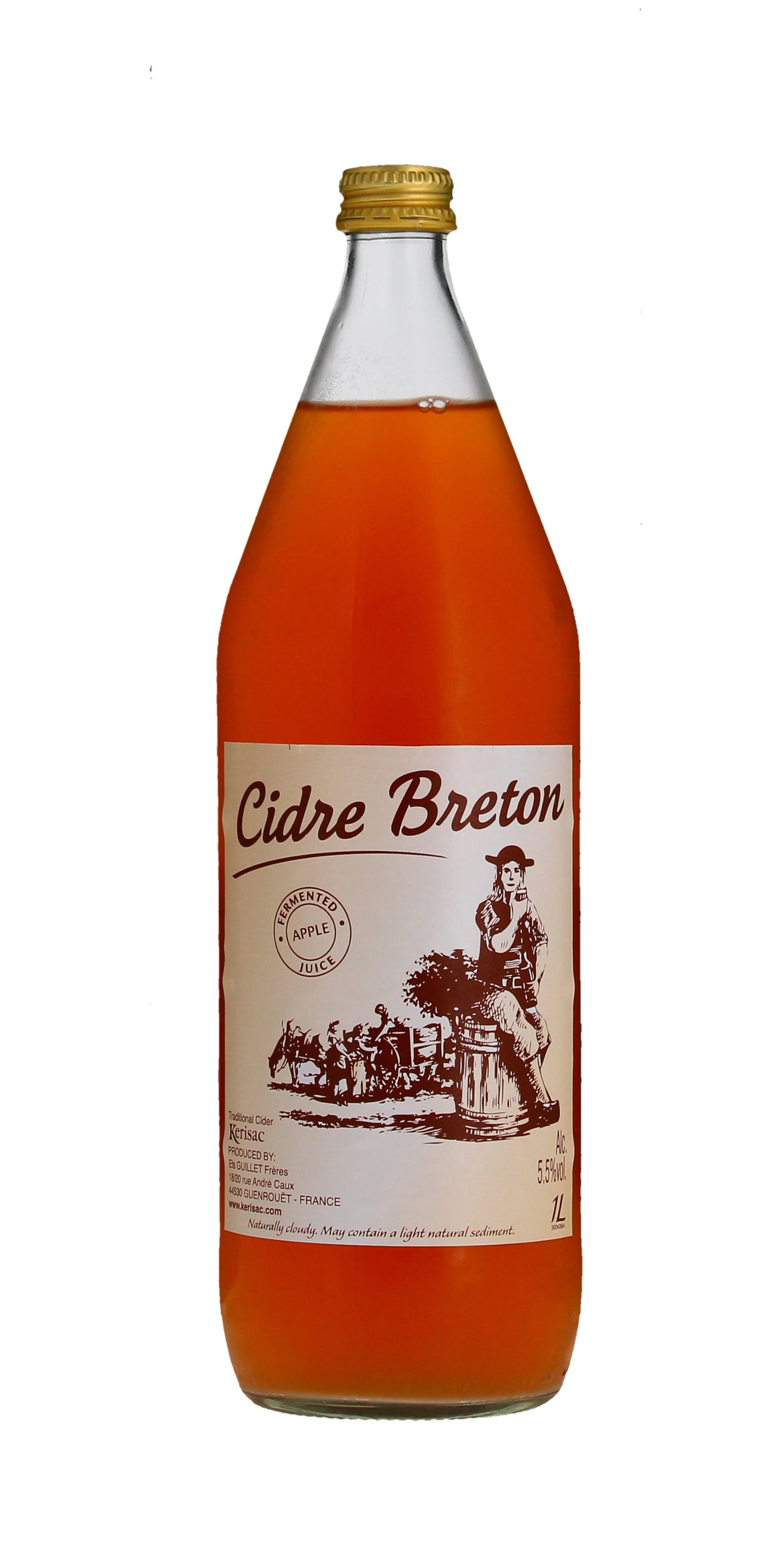 Cidre Breton Brut Tradition 1000ml