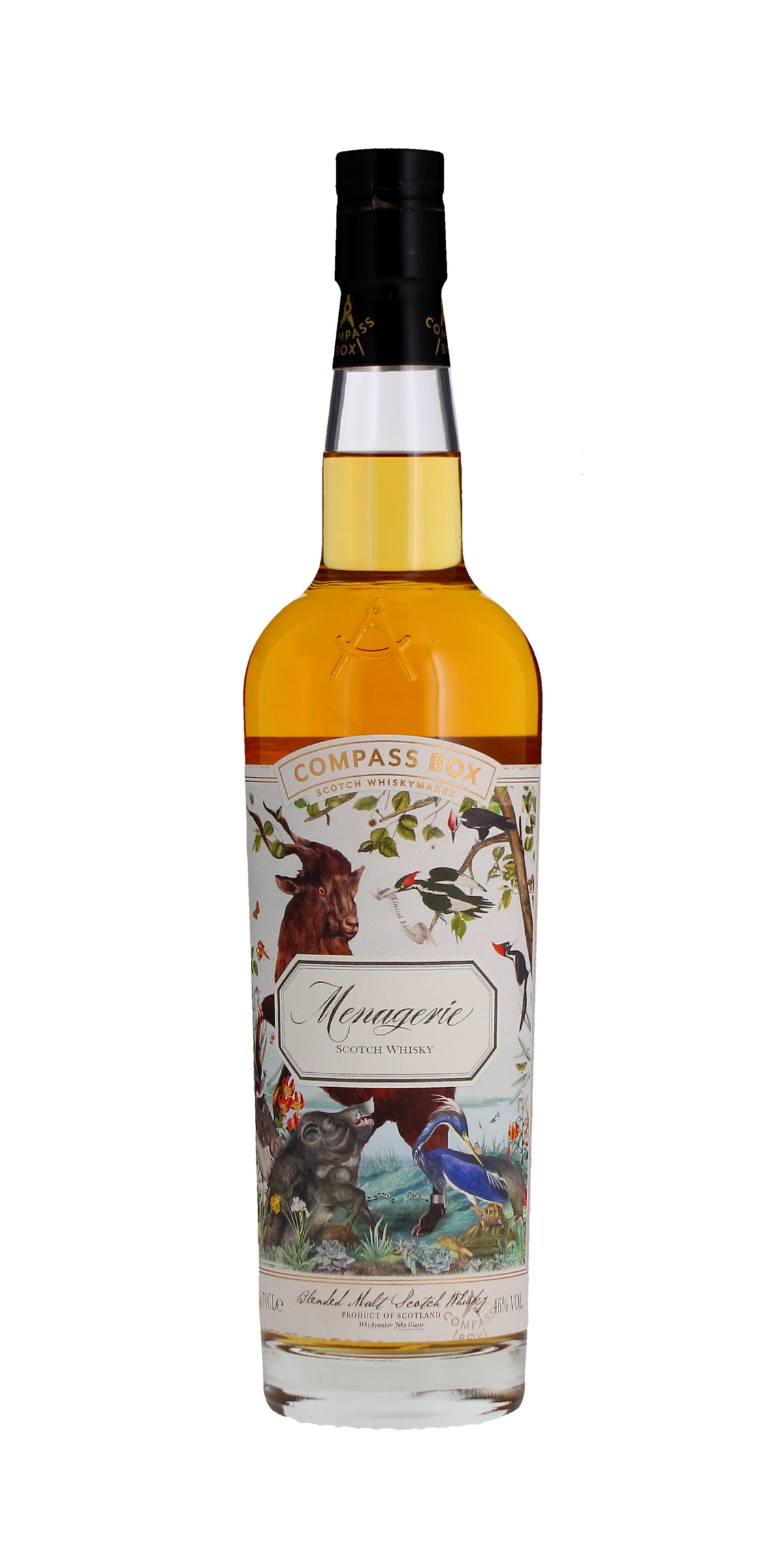 Compass Box, Menagerie, Blended Malt Scotch Whisky, 70cl 46%