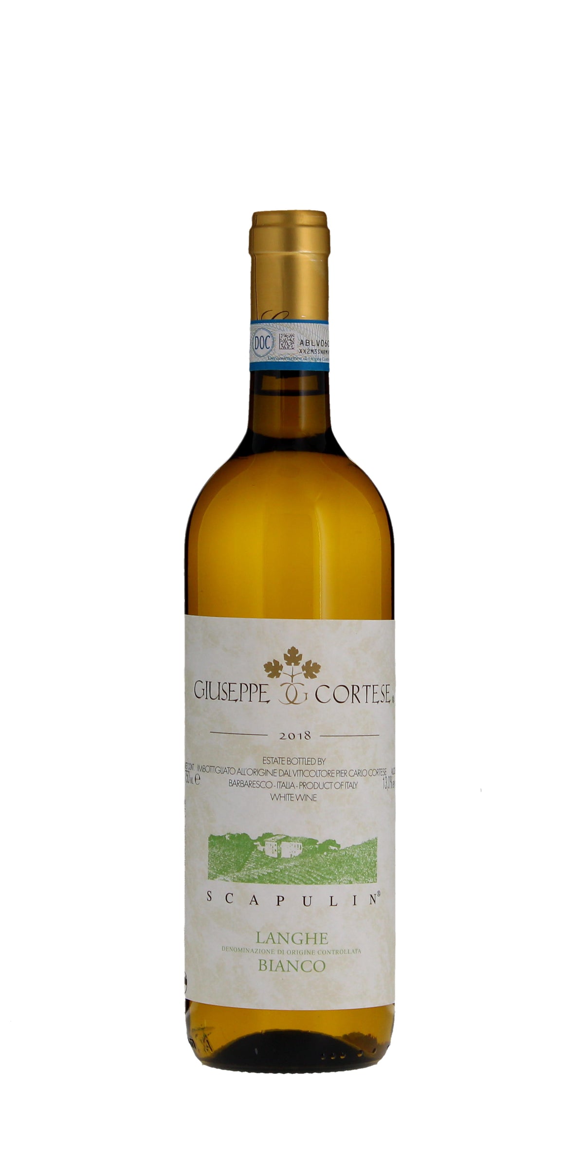 Giuseppe Cortese 'Scapulin' Chardonnay Langhe, Piedmont, 2019