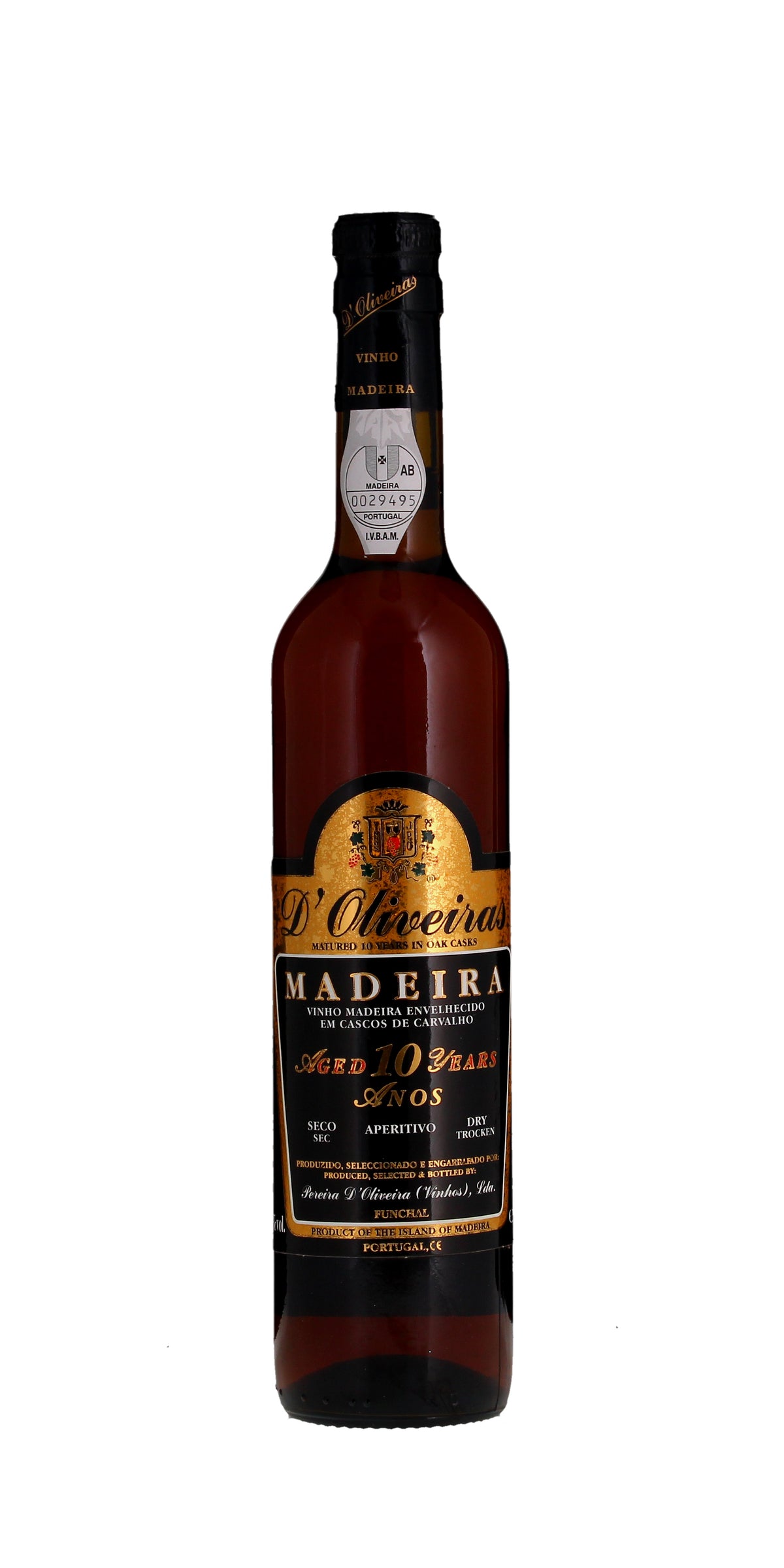 D'Oliveira Madeira Dry 10yr 50cl