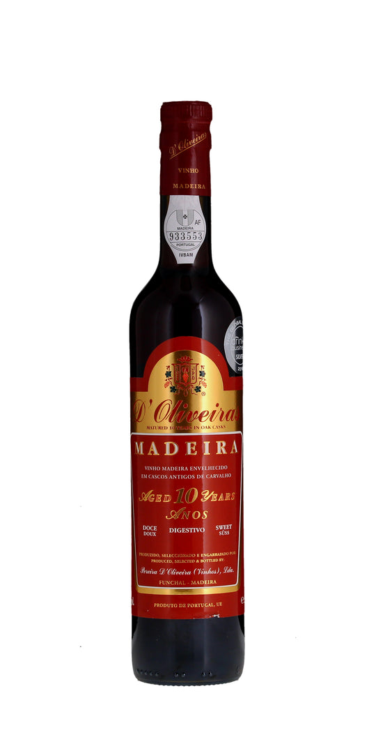 D'Oliveira's Madeira 10yr Old Sweet 50cl