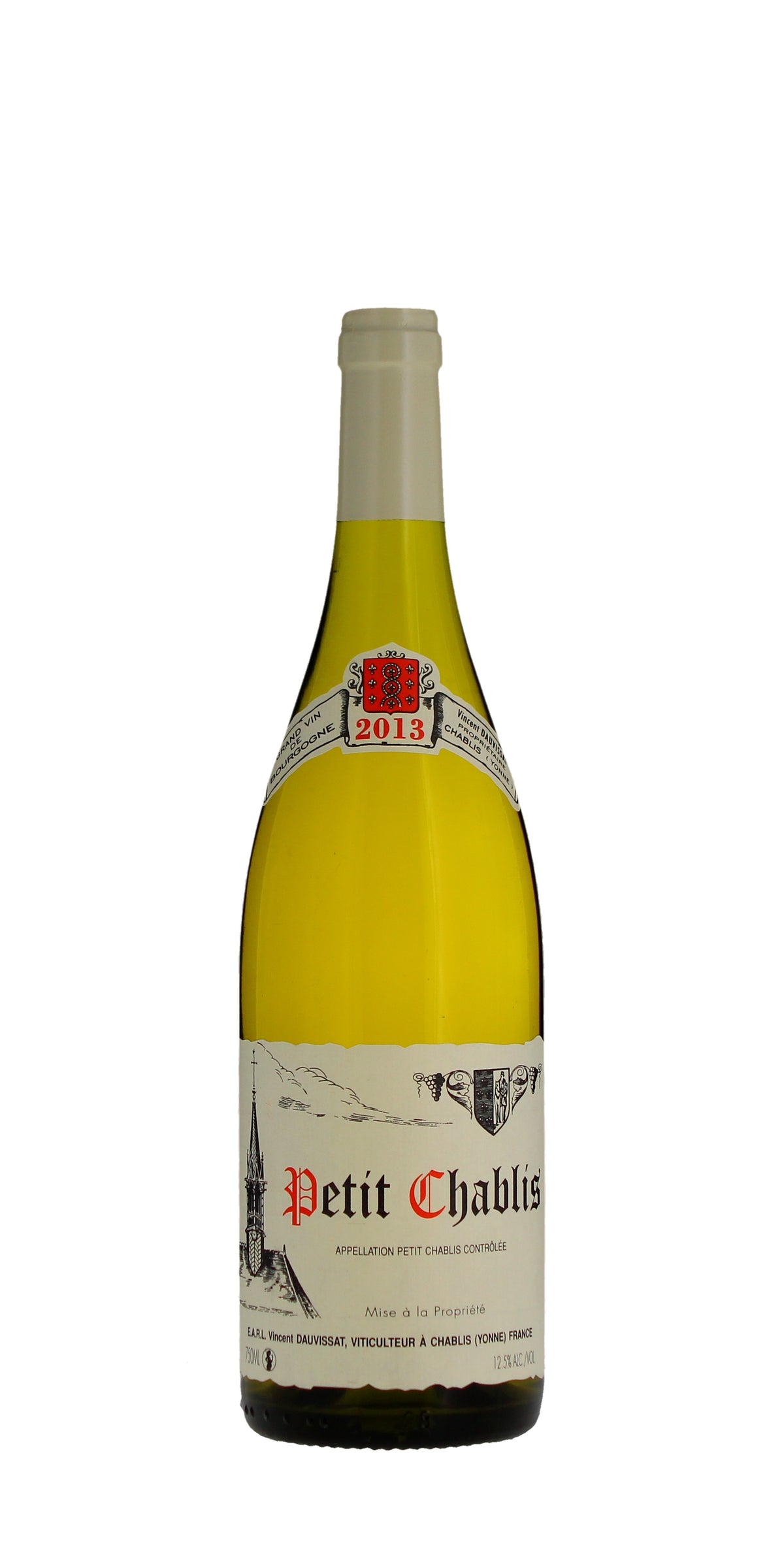 Vincent Dauvissat, Petit Chablis, Burgundy 2013, 75cl