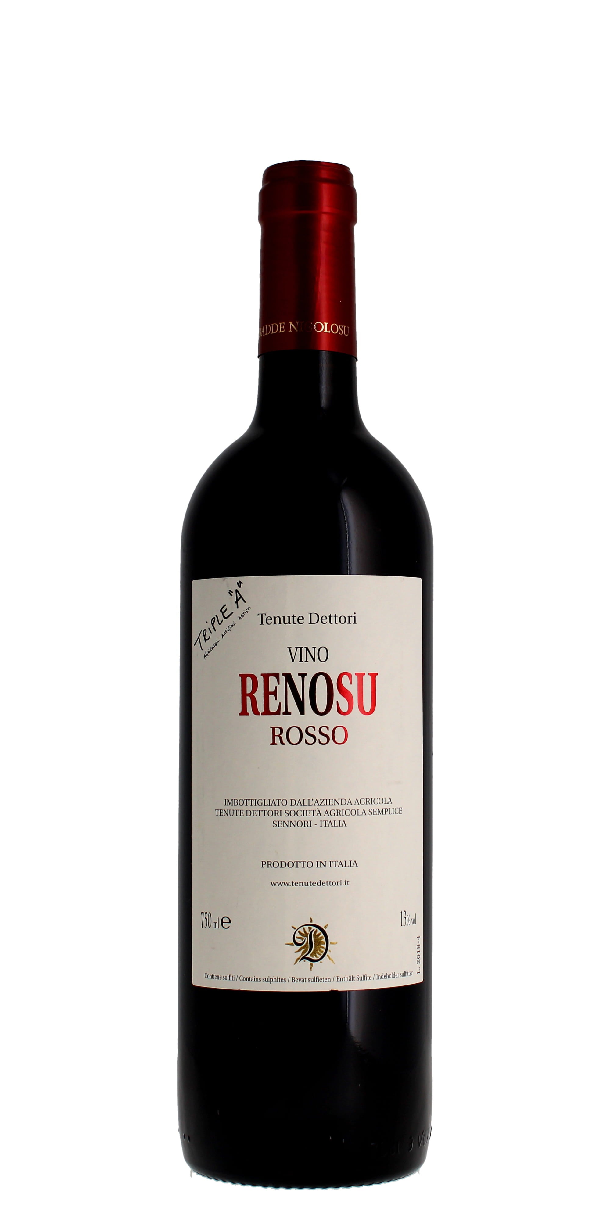 Tenute Dettori Renosu Romangia VDT, Sardinia NV