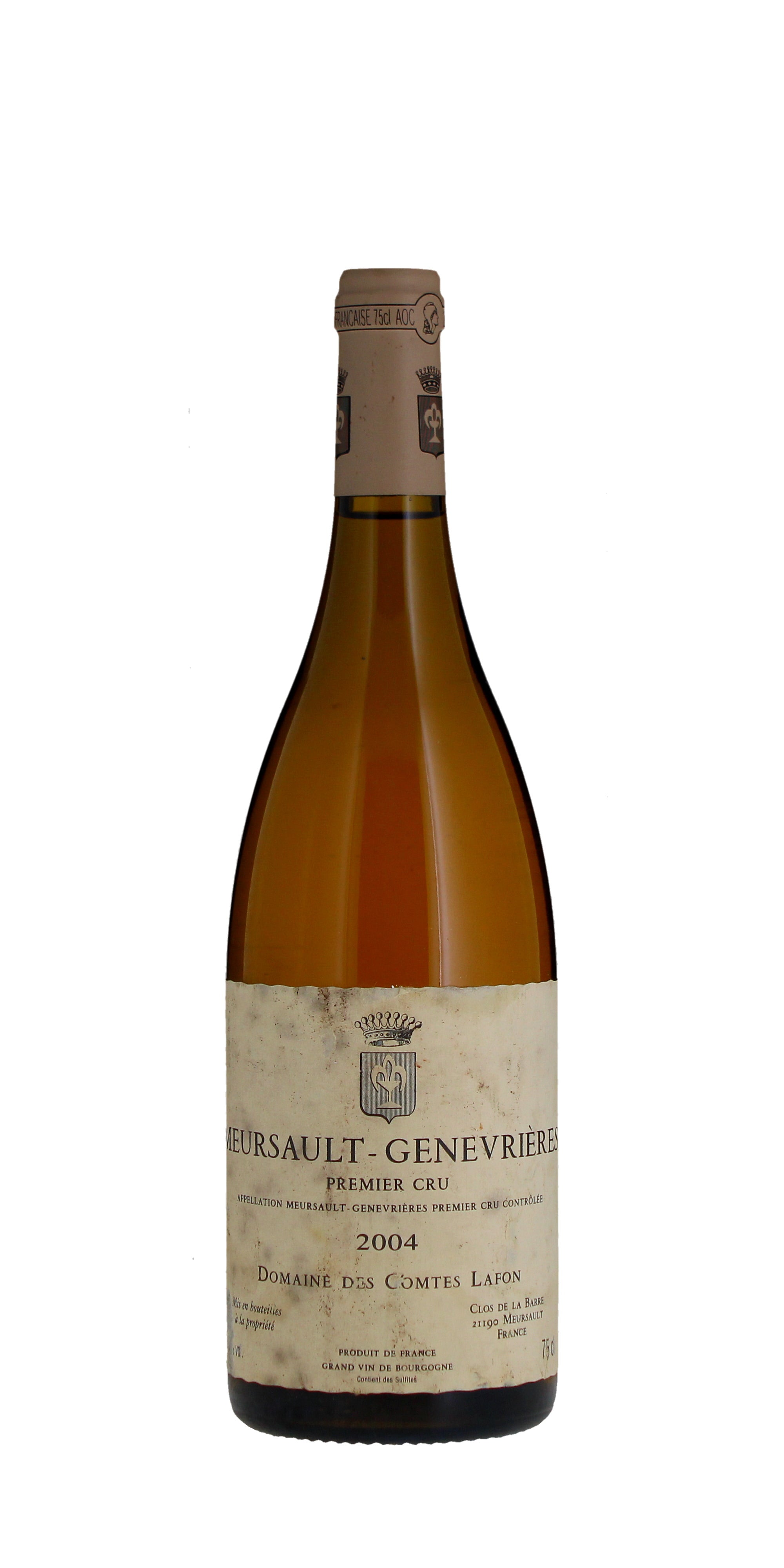 Domaine Des Comtes Lafon, Meursault Genevrieres Premier Cru, Cote D'Or 2004