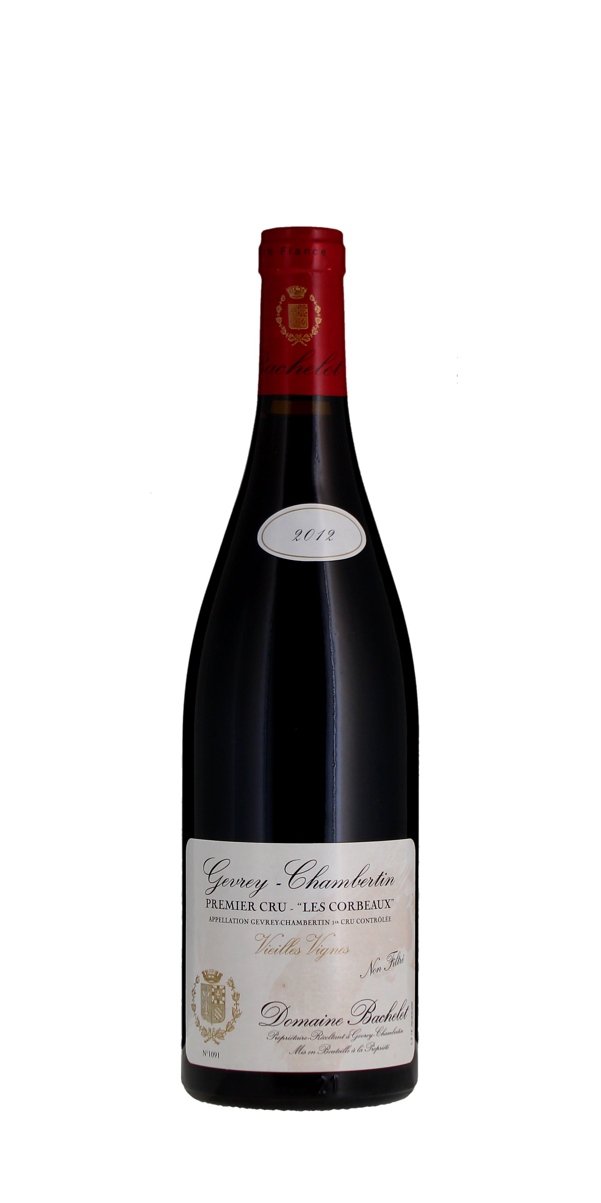 Domaine Denis Bachelet Gevrey Chambertin Les Corbeaux Vieilles Vignes Premier Cru, Burgundy, France 2012