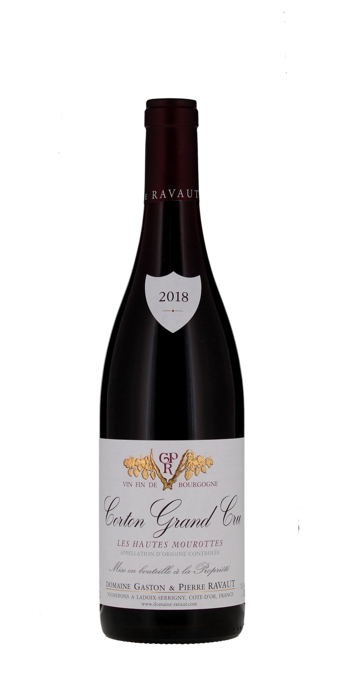 Domaine Gaston & Pierre Ravaut Corton Hautes-Mourottes, Grand Cru, 2018