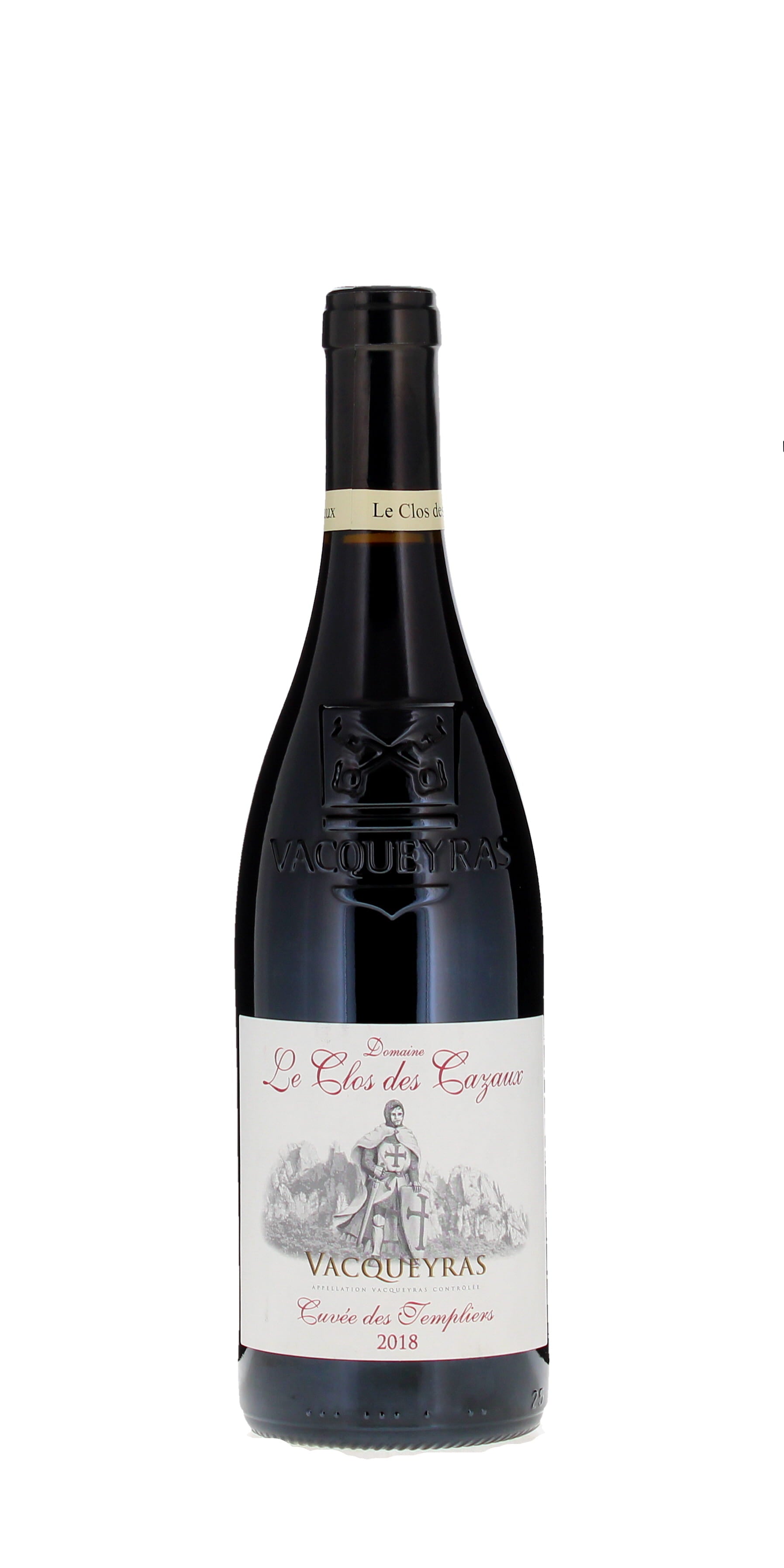 Domaine Le Clos des Cazaux, Cuvee des Templiers, Vacqueyras 2020