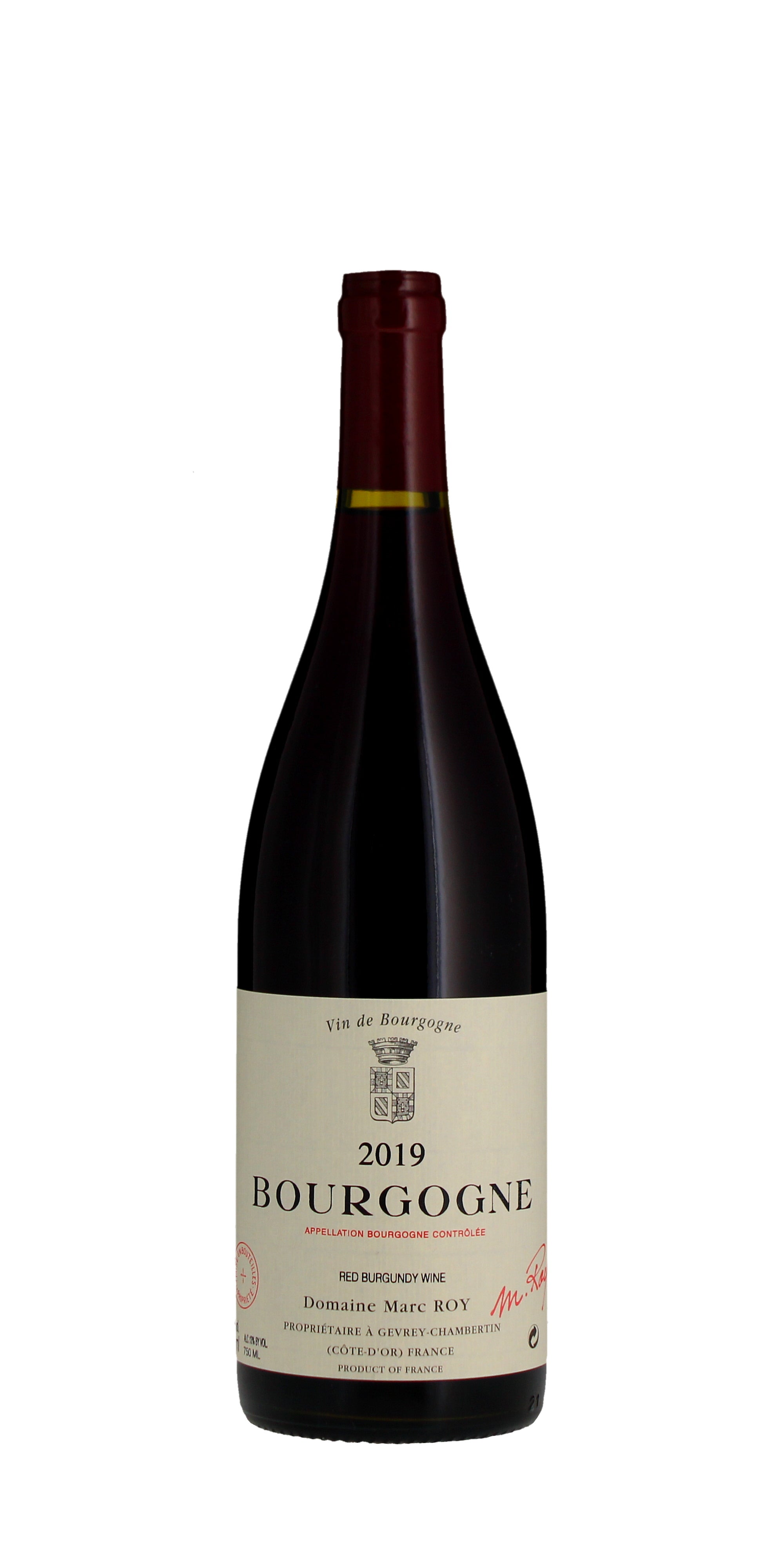 Domaine Marc Roy, Bourgogne Rouge, 2019
