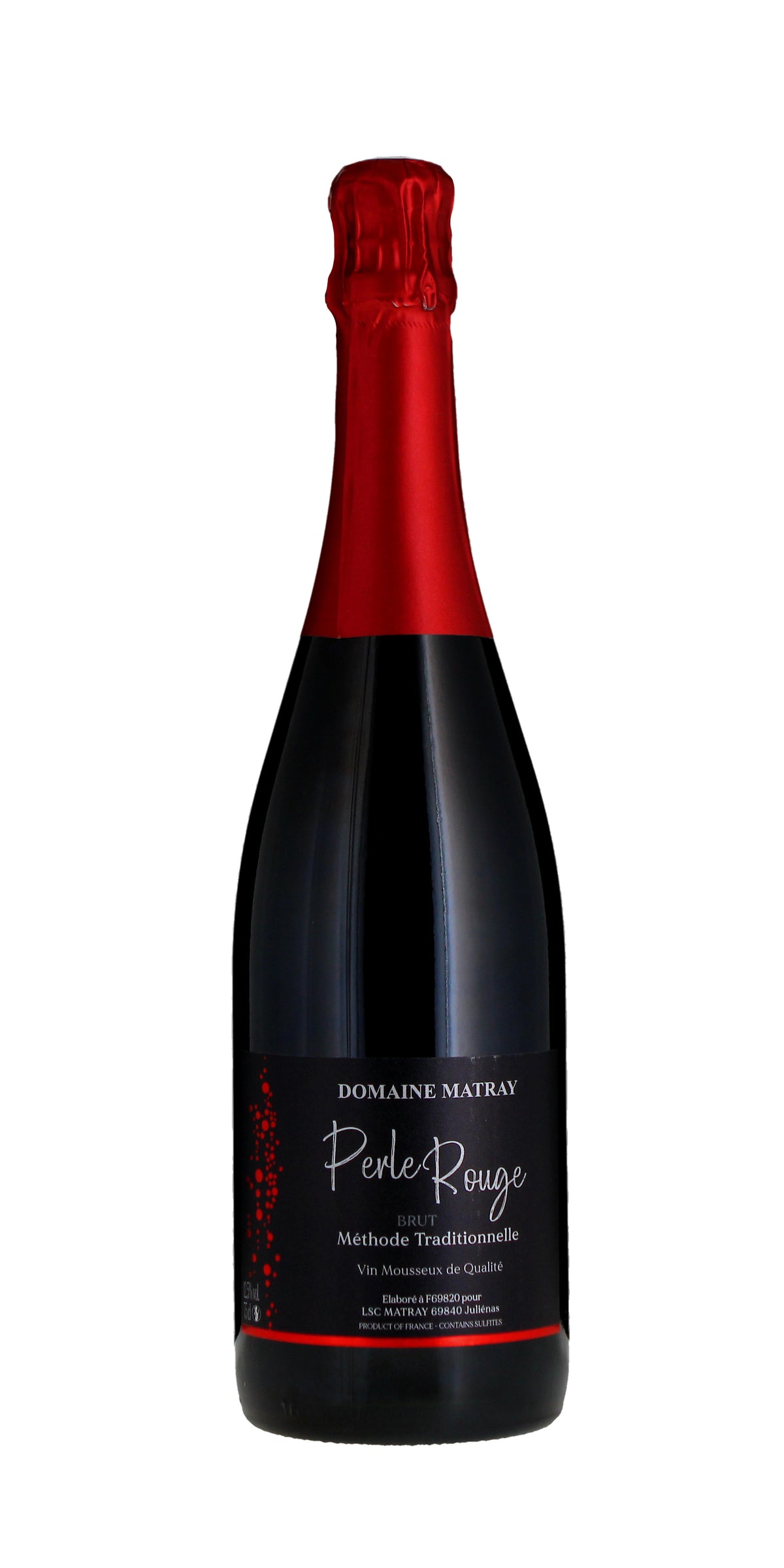 Domaine Matray, Perle Rouge, Methode Traditionnelle NV