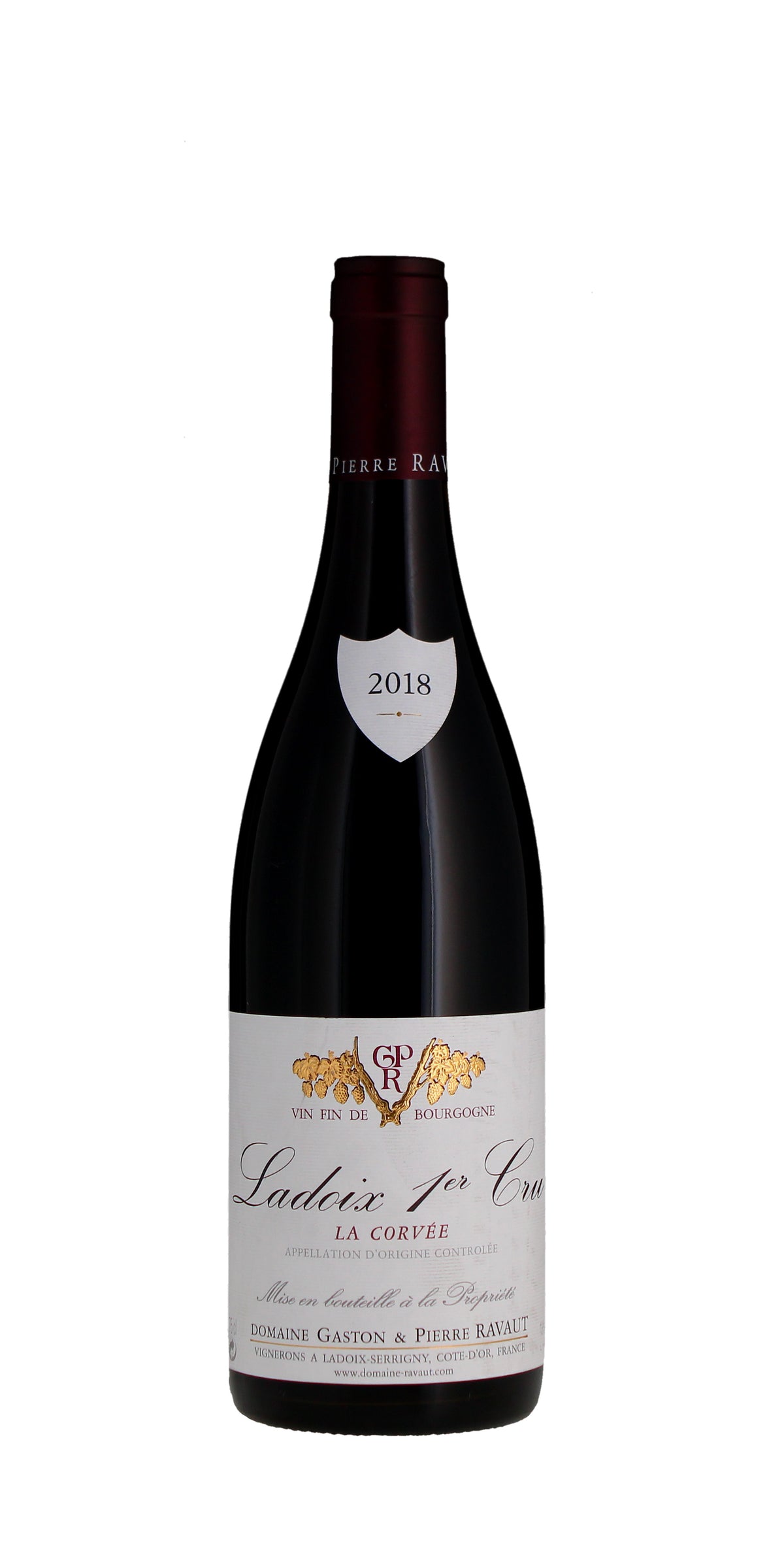 Domaine Gaston & Pierre Ravaut Ladoix 1er cru, La Corvée, Burgundy 2018
