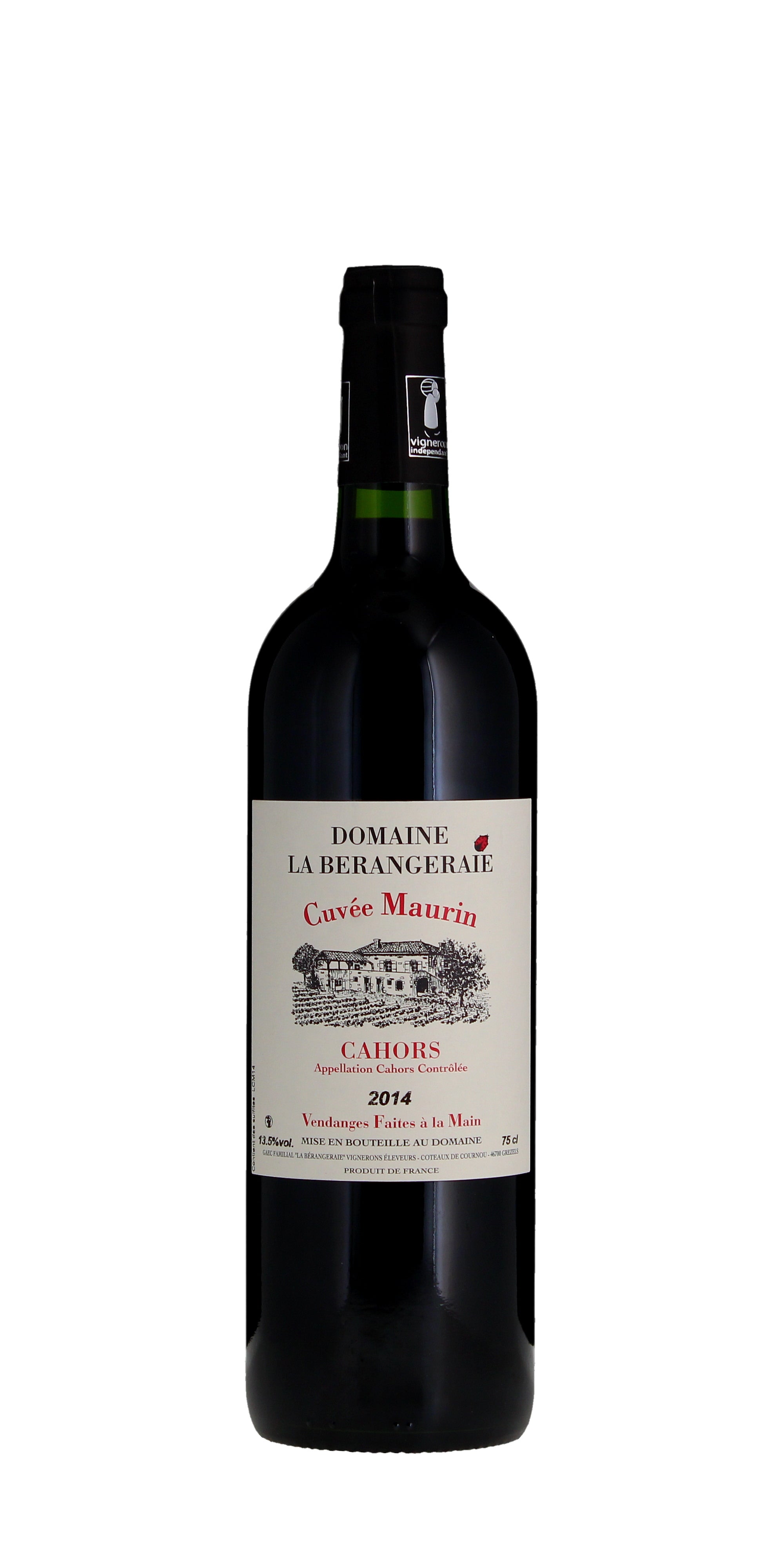 Domaine de la Berangeraie Cuvee Maurin, Cahors, 2014