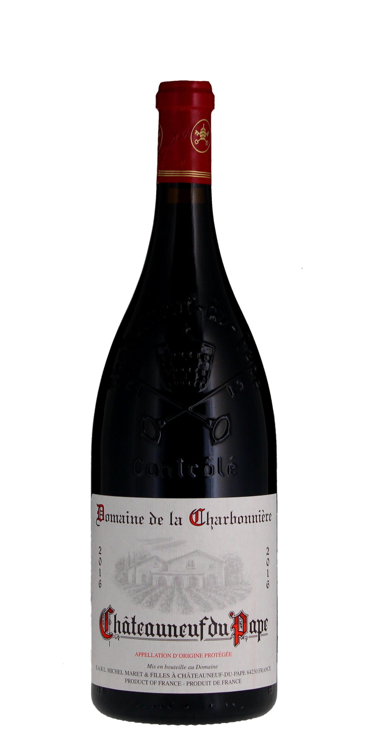 Domaine de la Charbonniere Chateauneuf-du-Pape Cuvee Domaine 2016 150cl MAGNUM