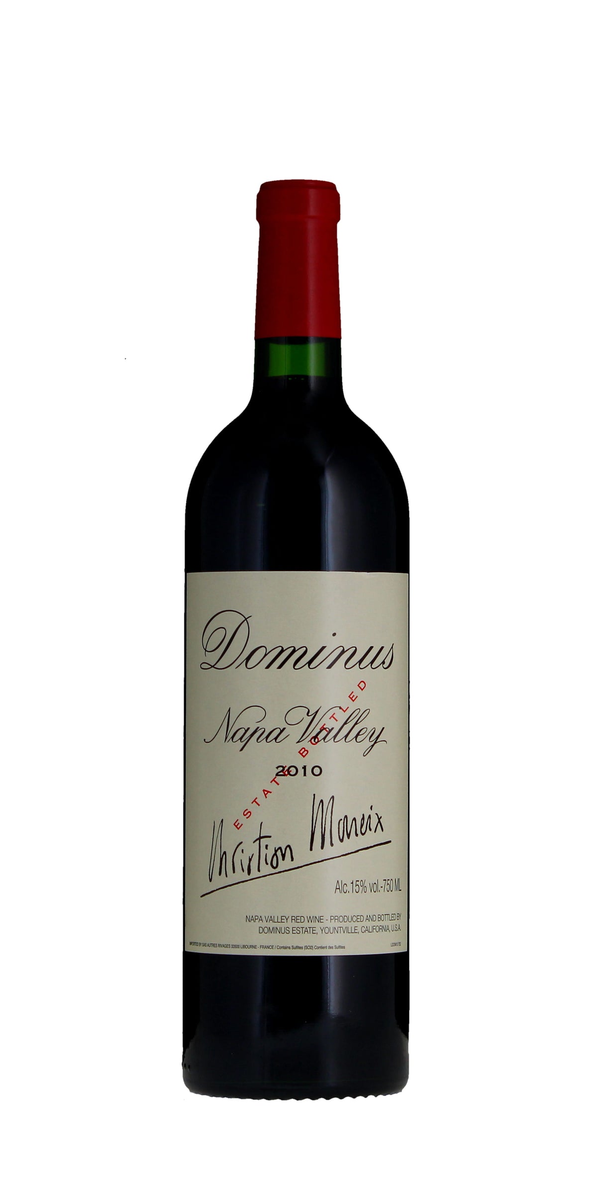 Dominus Estate Christian Moueix Napa Valley 2010