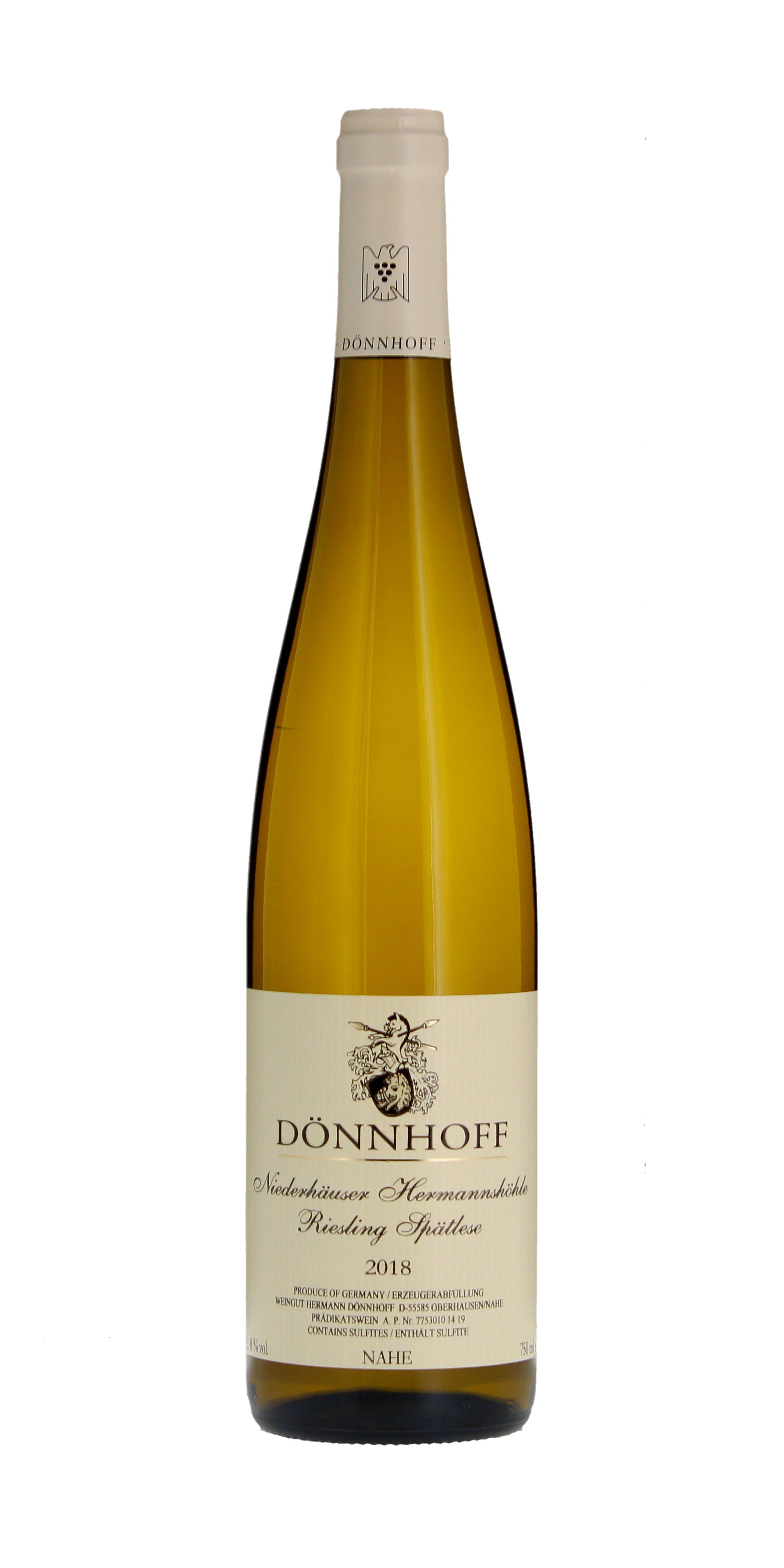 Donnhoff, Niederhauser Hermannshohle, Riesling Spatlese, 2018