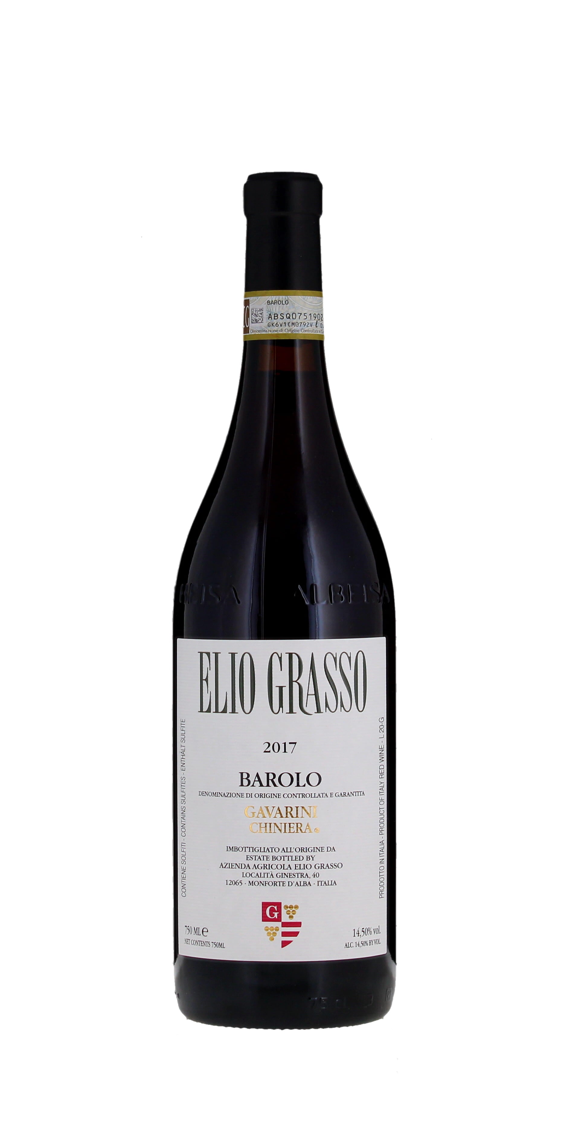 Elio Grasso Gavarini Vigna Chiniera, Barolo DOCG, Italy 2017