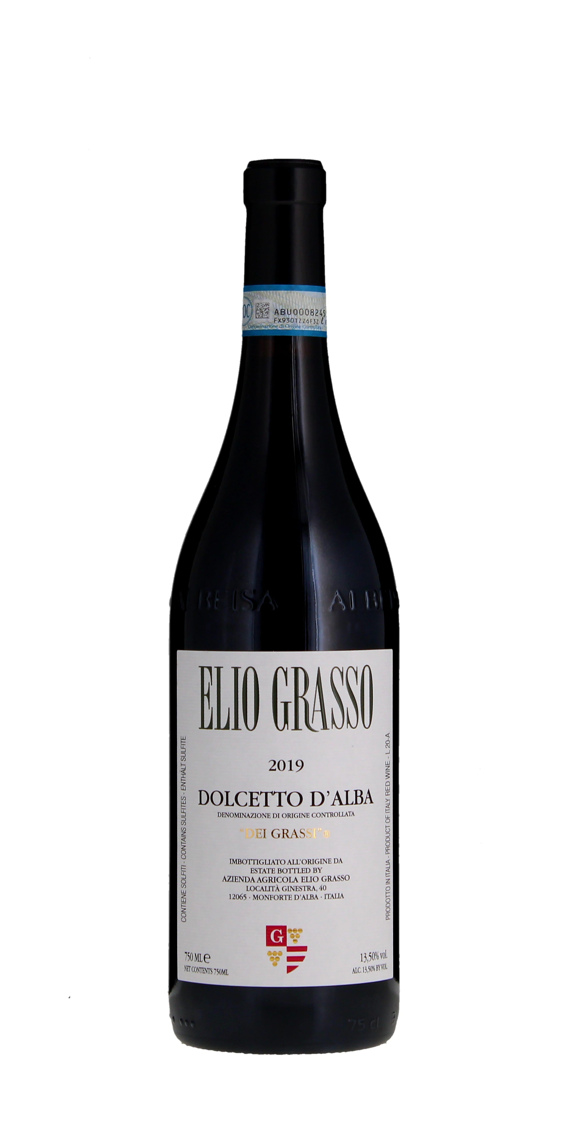 Elio Grasso, Dolcetto d'Alba dei Grassi, 2019