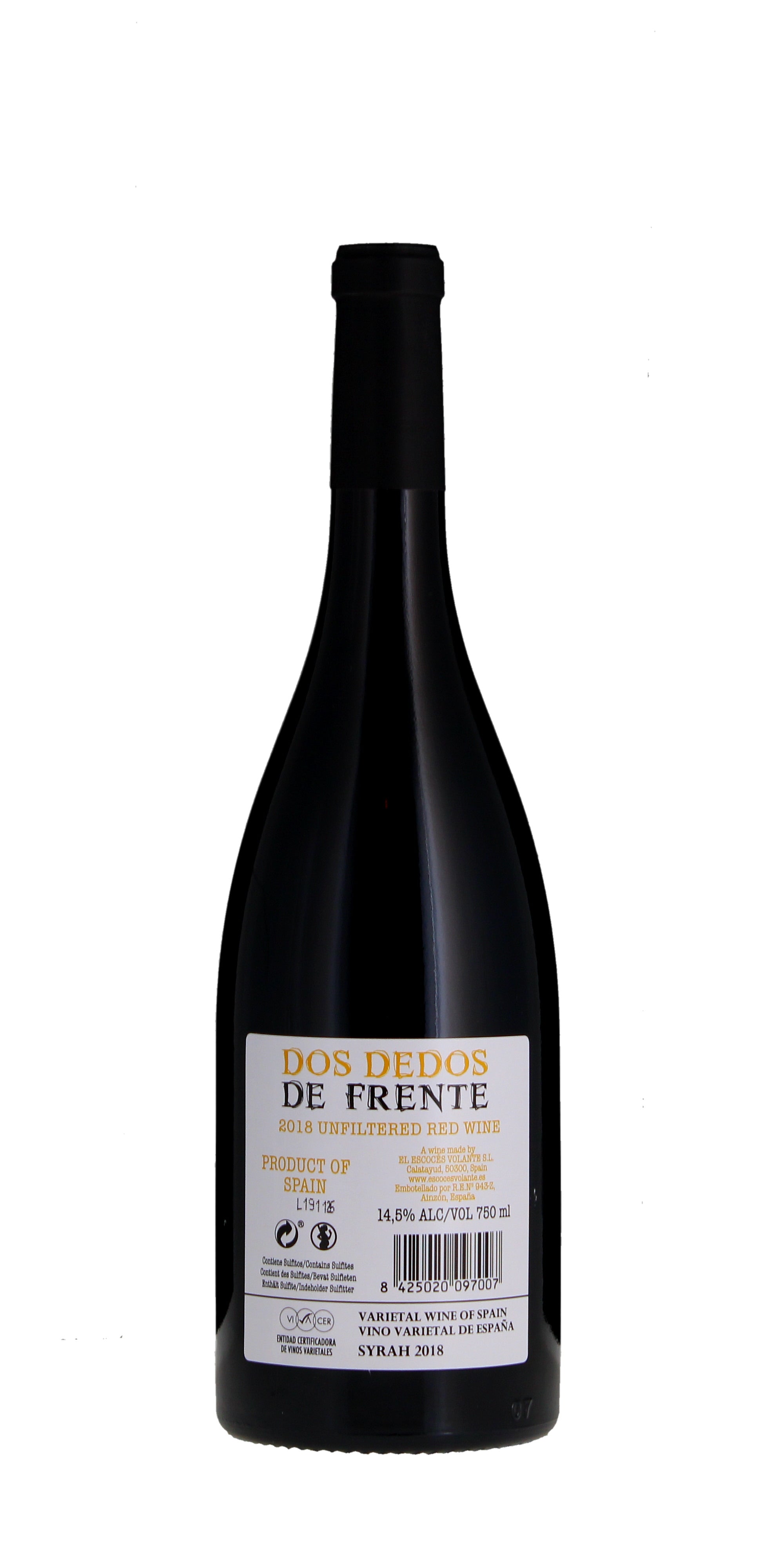 Els Escoces Volante, Dos Dedos de Frente, 2018