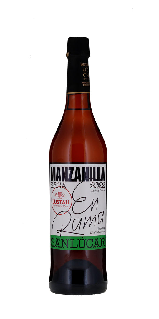 Lustau '3 En Rama' Manzanilla Sanlucar de Barrameda Sherry, 2025 Spring Release 50cl