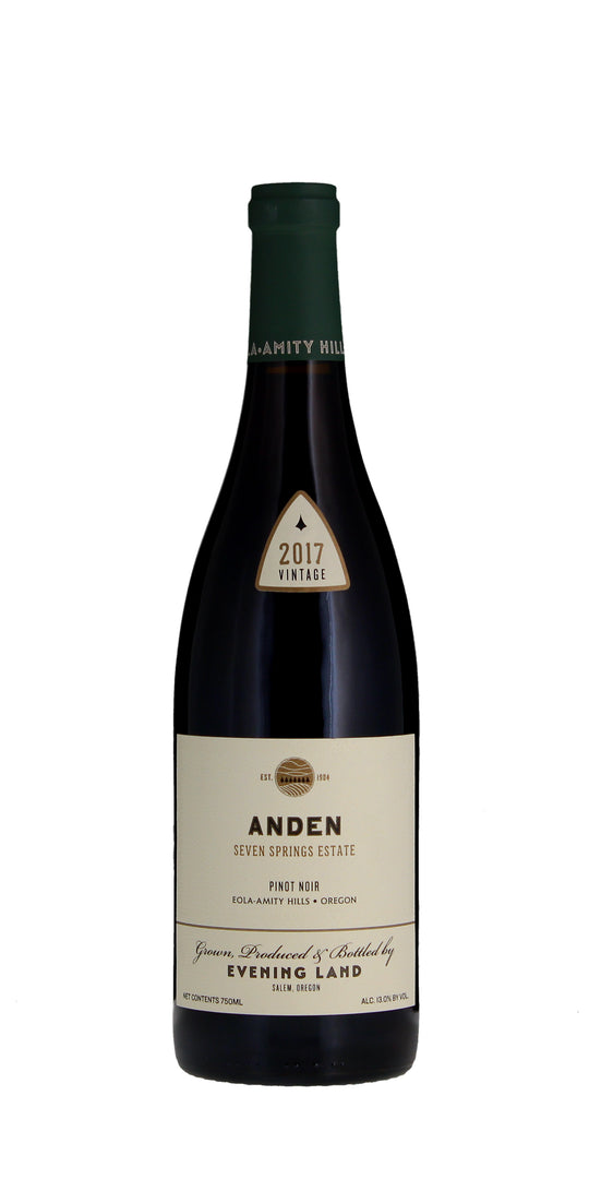 Evening Land, Anden, Seven Springs Estate, Pinot Noir, Eola Amity Hills, Oregon, 2017