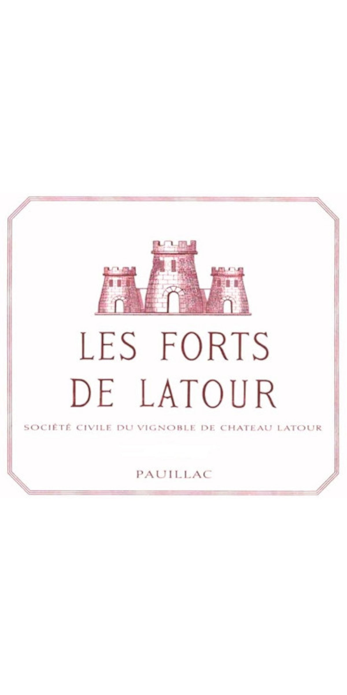 Forts de Latour, Pauillac, Bordeaux 2005, 12x75cl In Bond