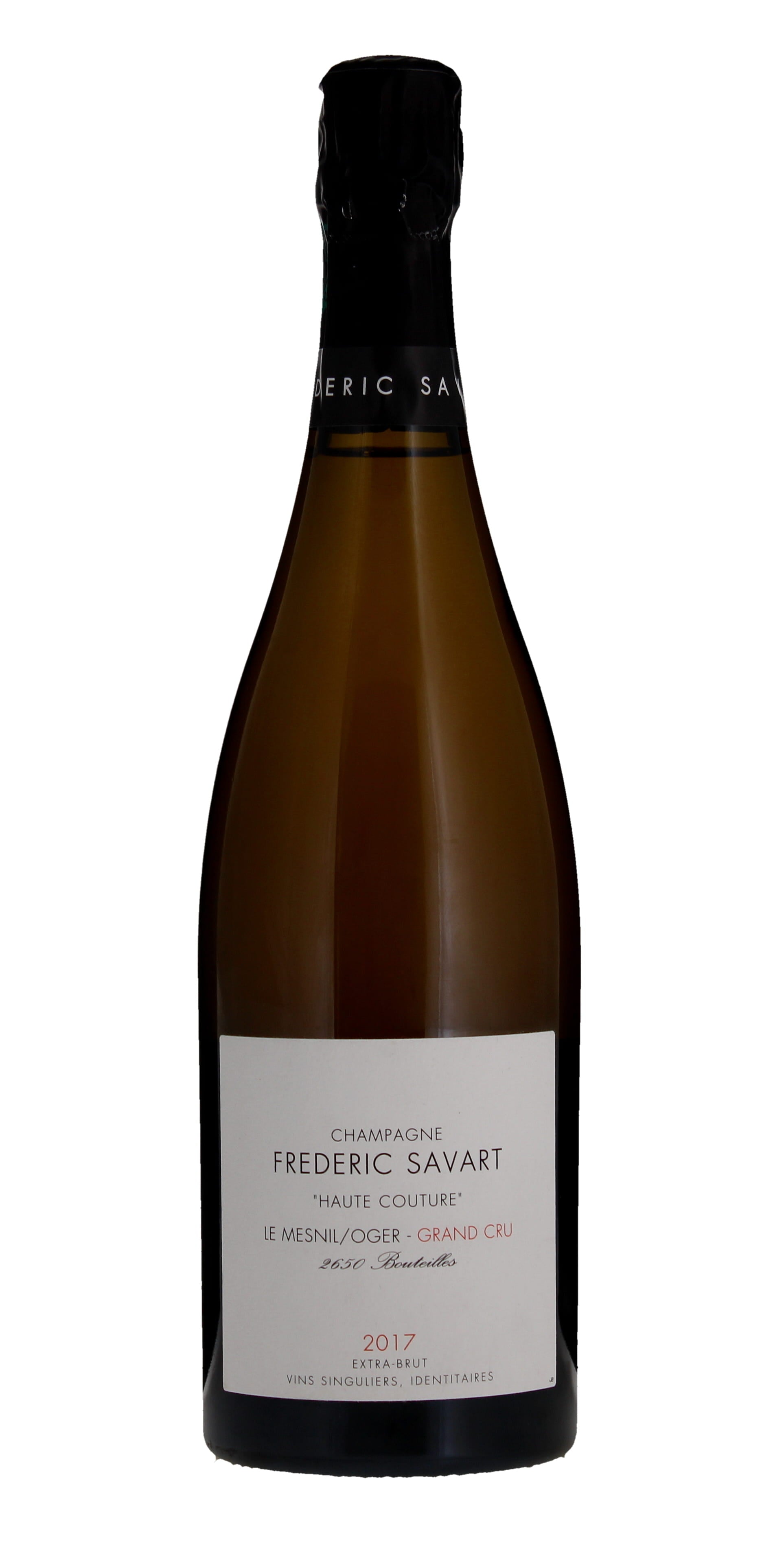 Frederic Savart 'Haute Couture' Grand Cru Extra Brut, Champagne, 2017