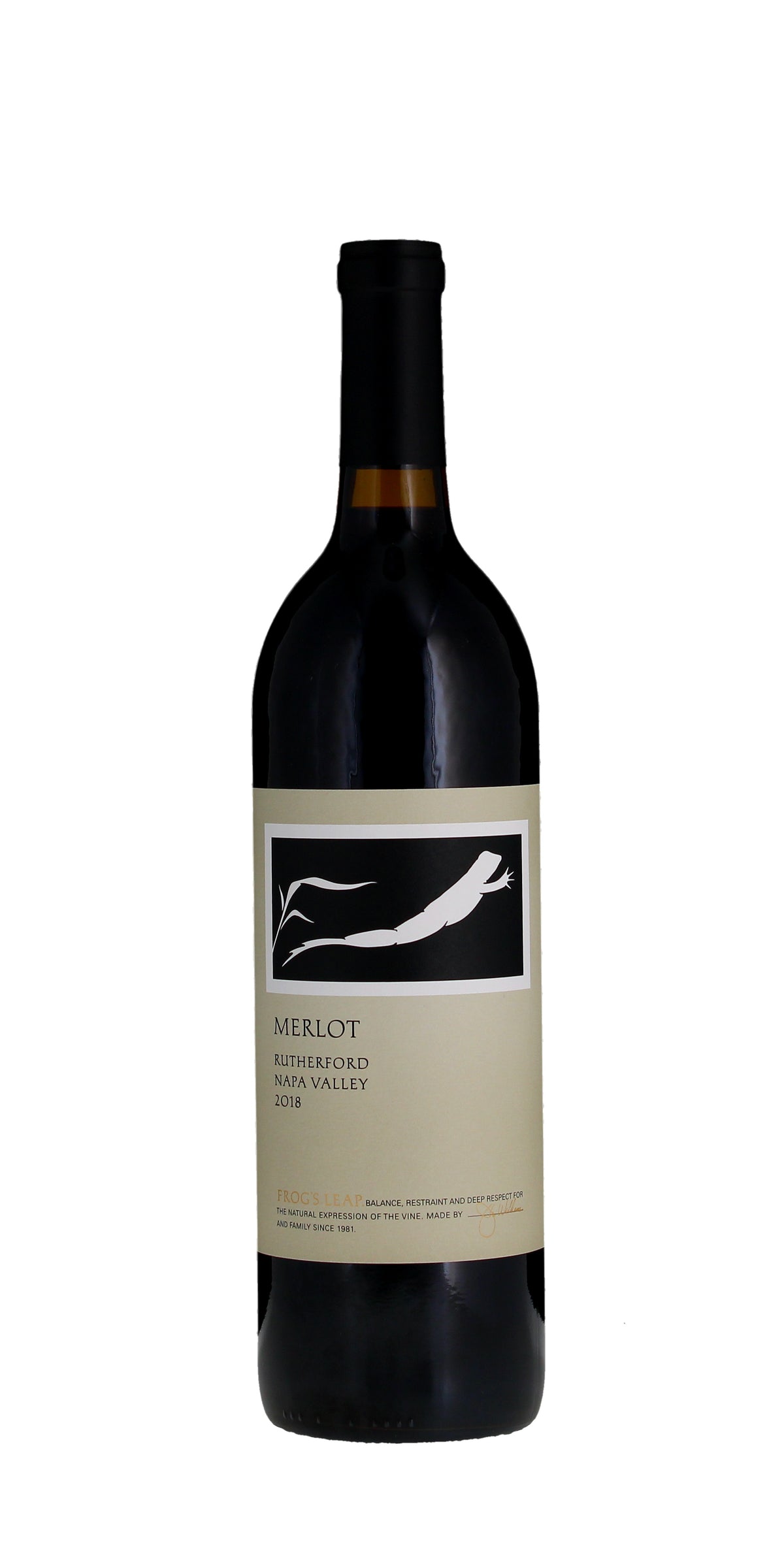 Frog's Leap Merlot, Rutherford 2018