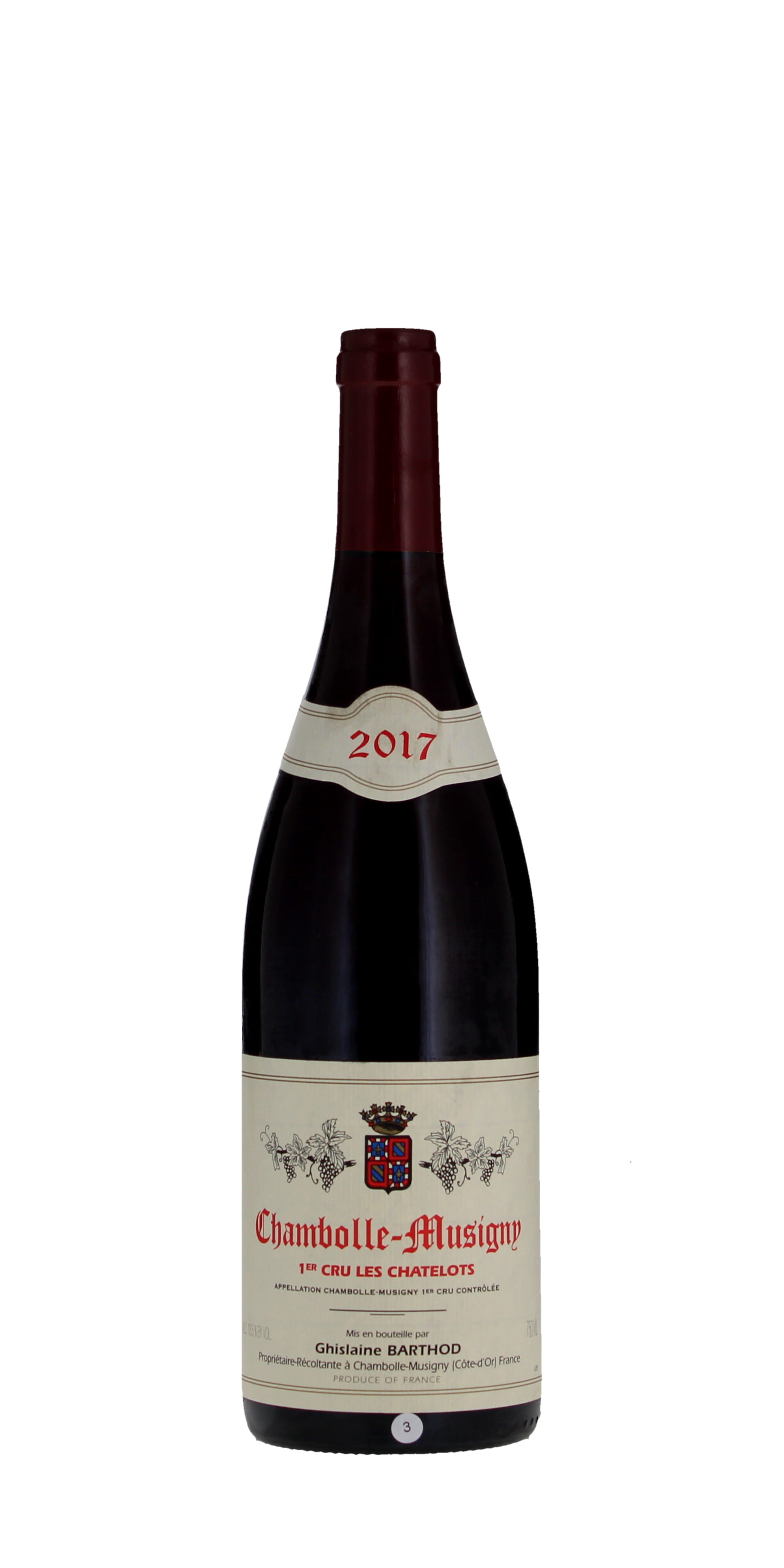 Ghislaine Barthod Chambolle Musigny Les Chatelots Premier Cru, France 2017