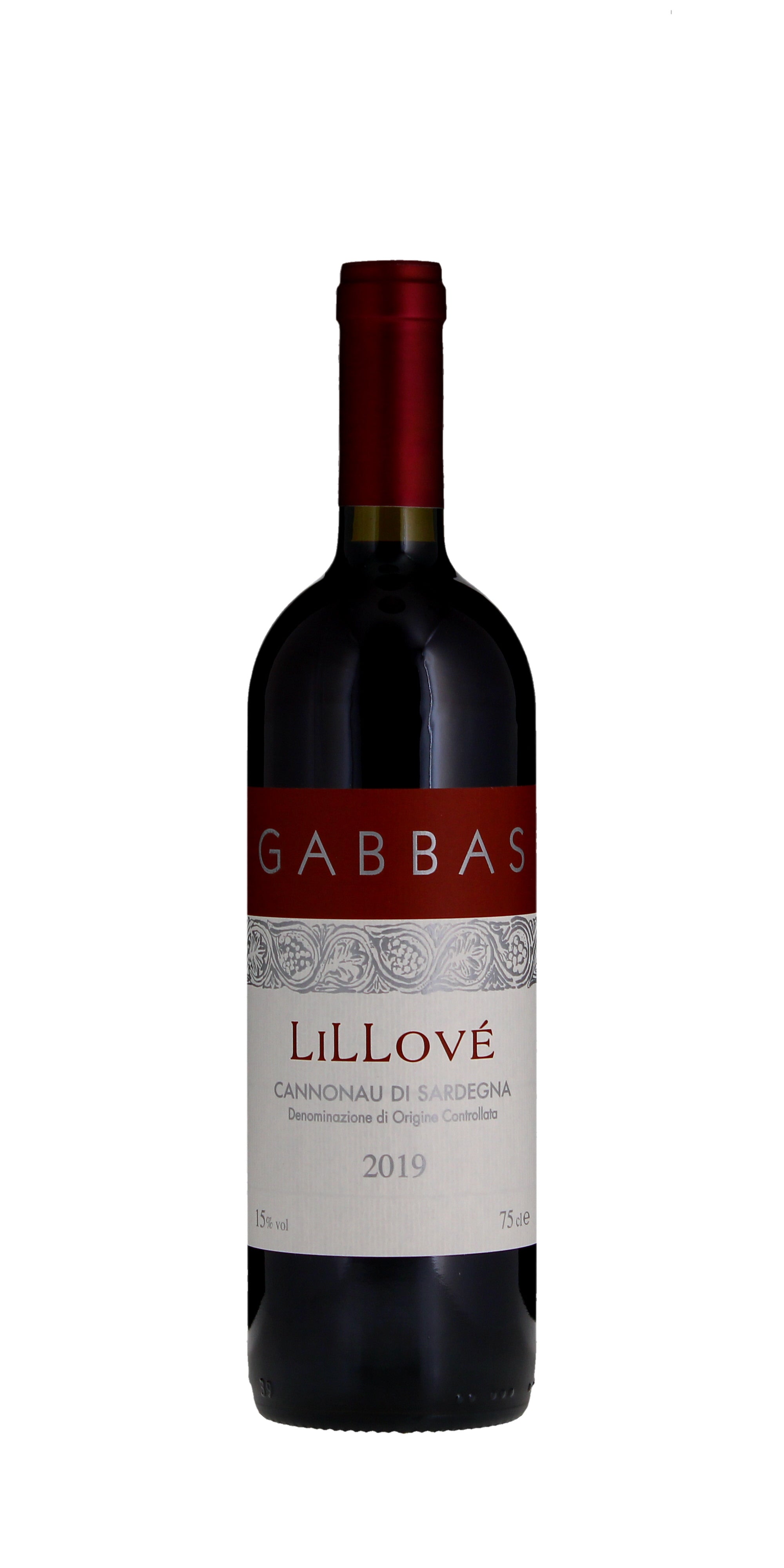 Gabbas 'Lillove' Cannonau di Sardegna, Sardinia 2021