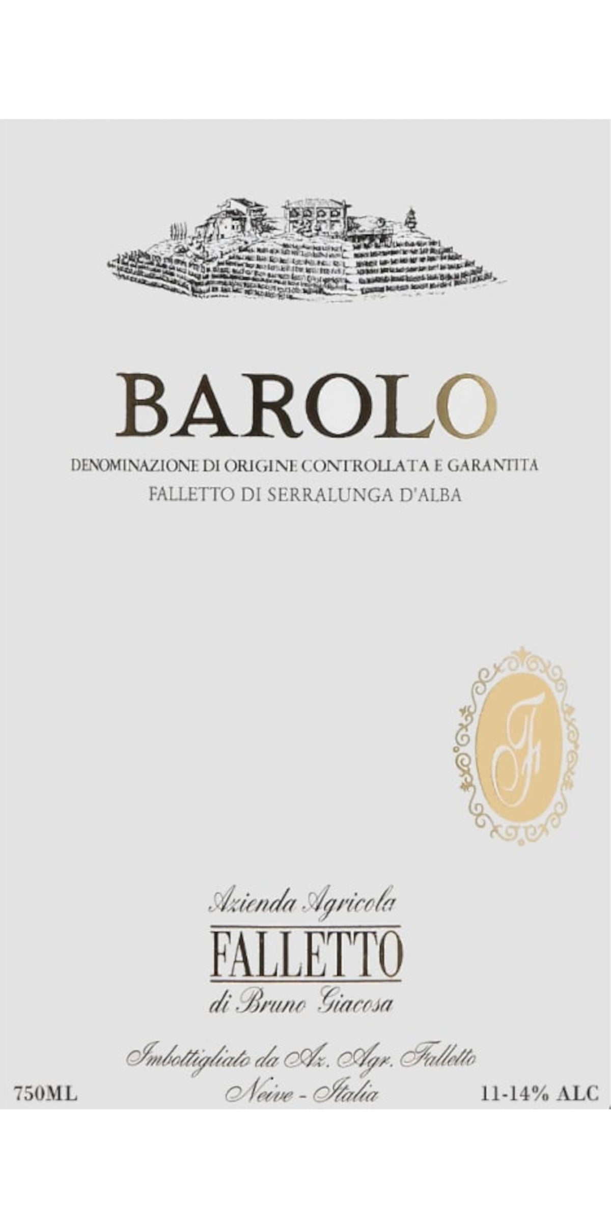 Falletto di Bruno Giacosa 'Falletto', Barolo DOCG, Italy 2013 6 x 75cl IN-BOND