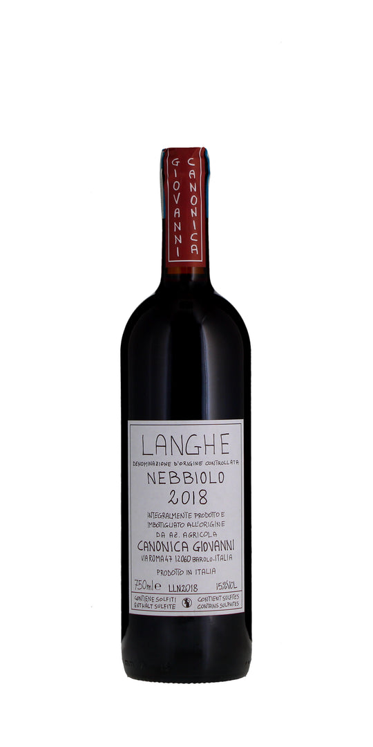 Giovanni Canonica Langhe Nebbiolo, Piedmont 2018, 75cl