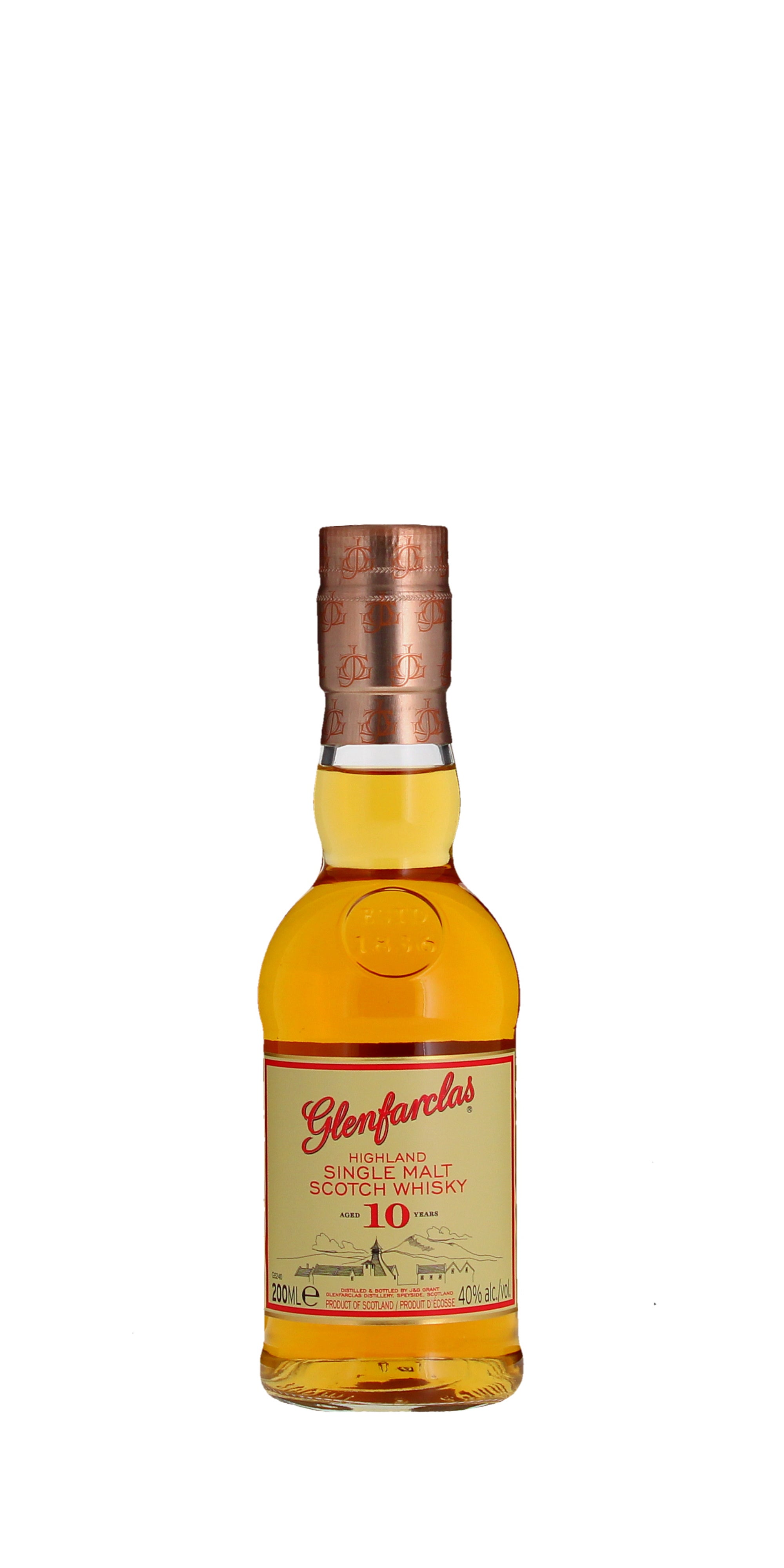 Glenfarclas 10yr, Single Malt, Speyside, 20cl