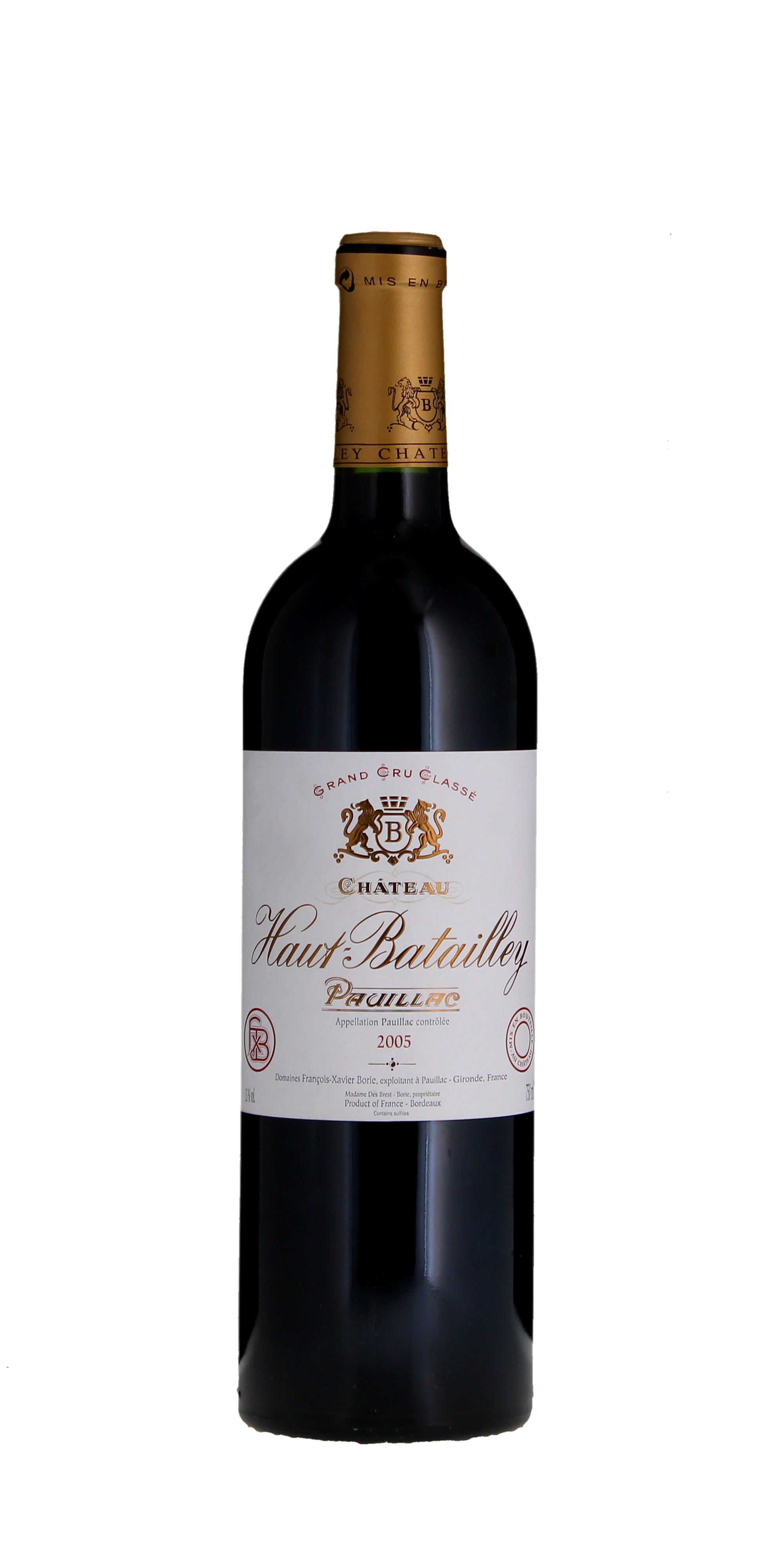 Haut Batailley, Pauillac, Bordeaux, 2018