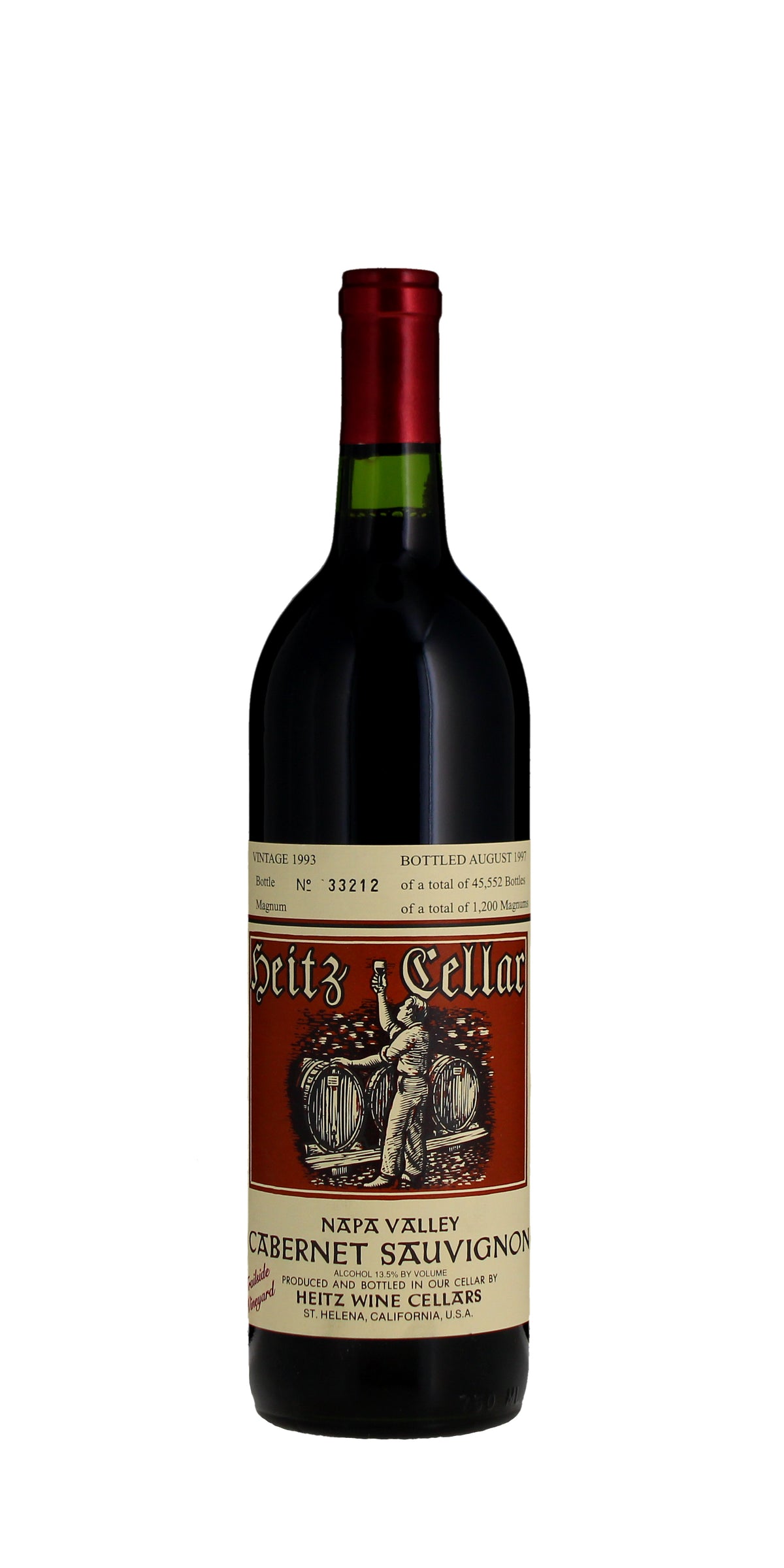 Heitz Cellar, Cabernet Sauvignon, Trailside Vineyard, Napa, 1993