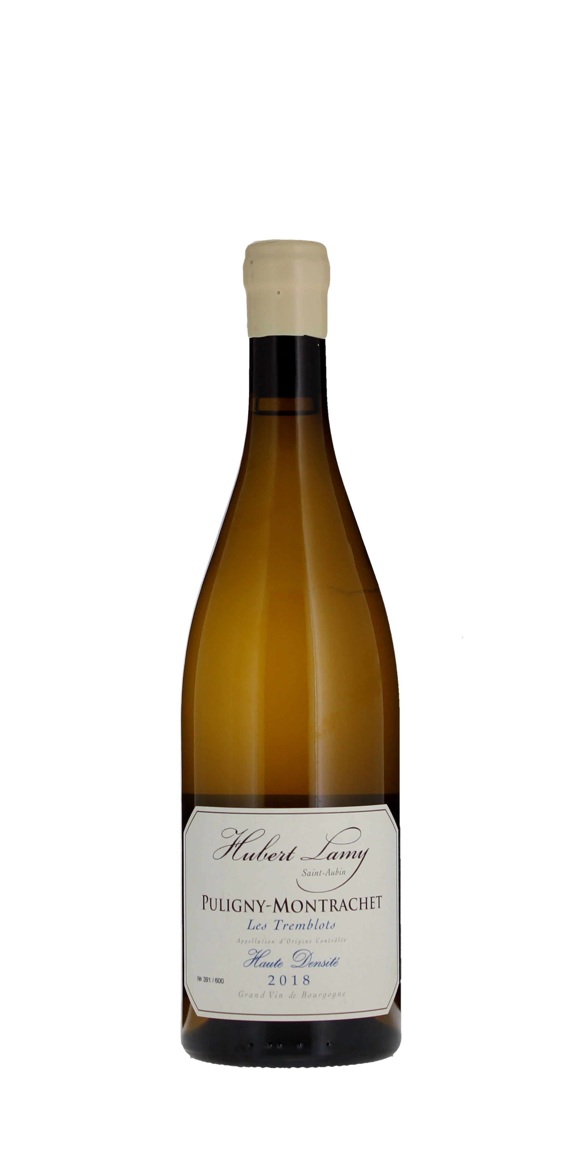 Domaine Hubert Lamy Puligny-Montrachet Les Tremblots 'Haute Densite', France 2018