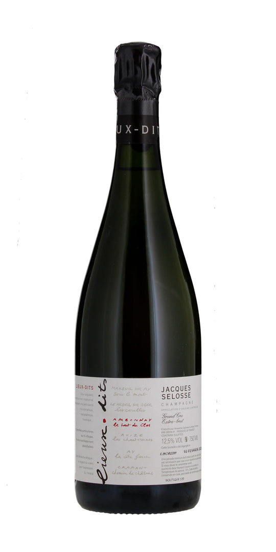 Jacques selosse Champagne Lieux Dits Sous Le Mont Extra Brut Grand, Champagne NV