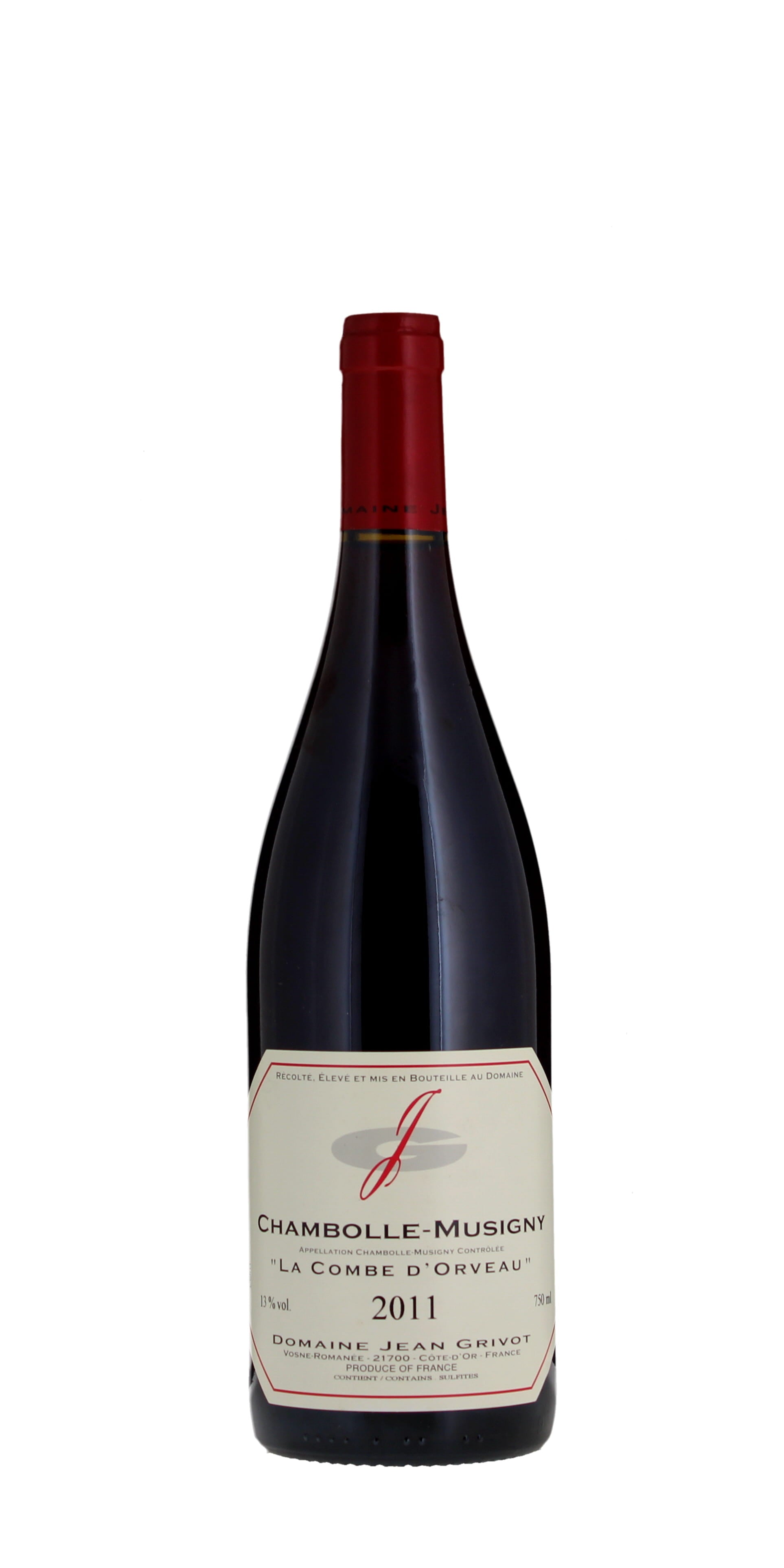 Jean Grivot, Chambolle Musigny Premier Cru La Combe d'Orveaux, France 2011