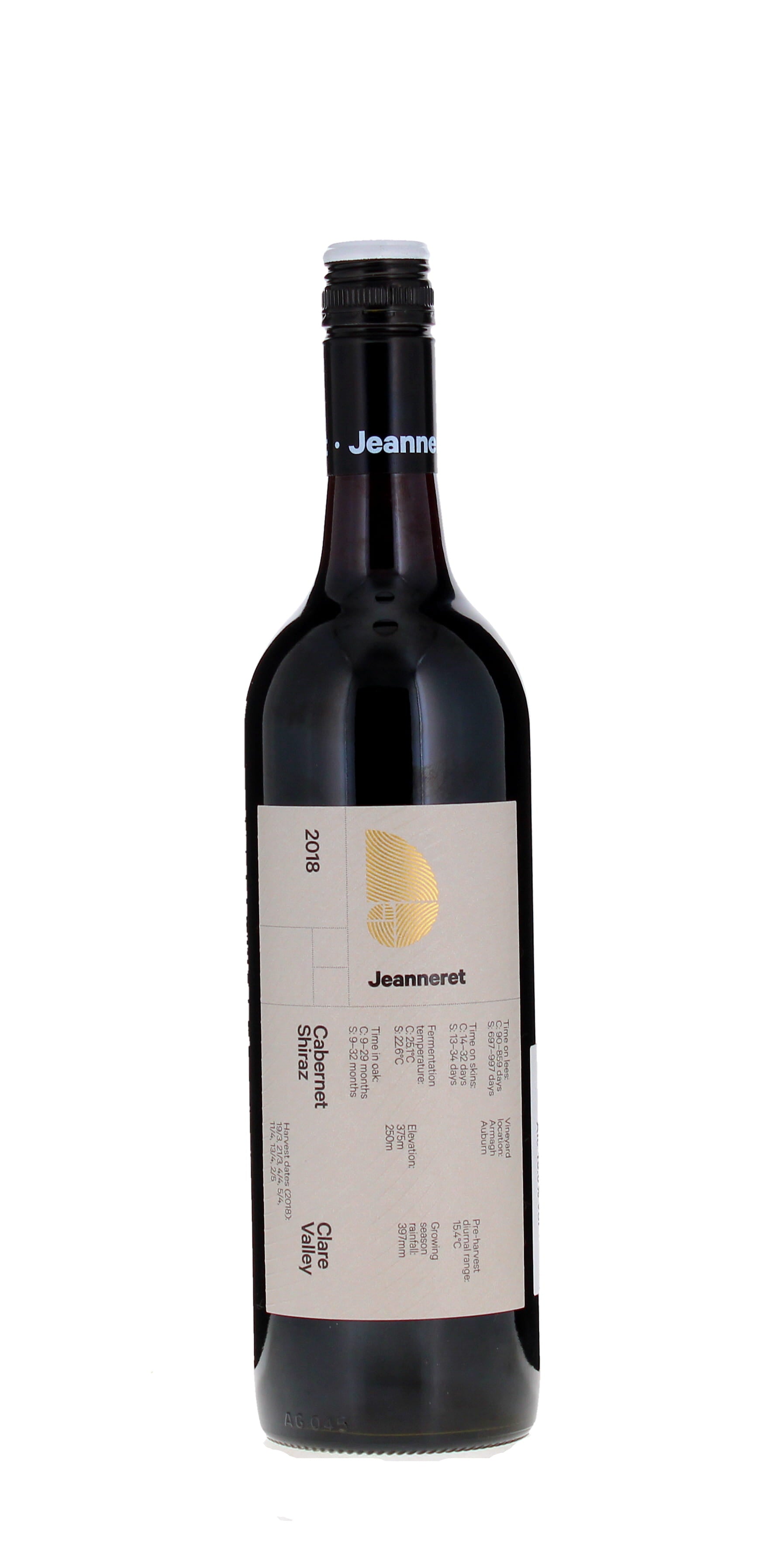 Jeanneret Cabernet - Shiraz, Clare Valley, 2018