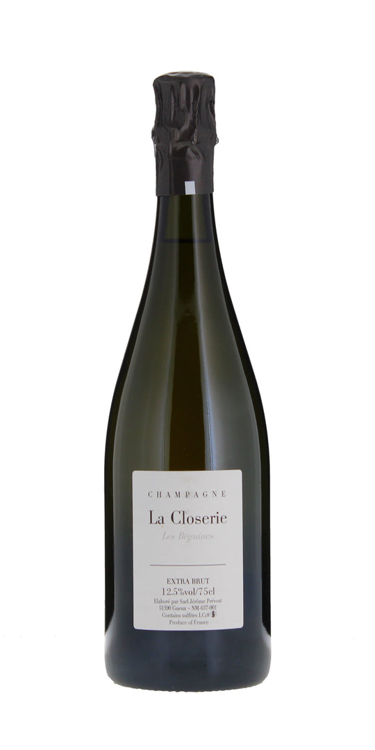 Jerome Prevost La Closerie Les Beguines NV, Champagne, France