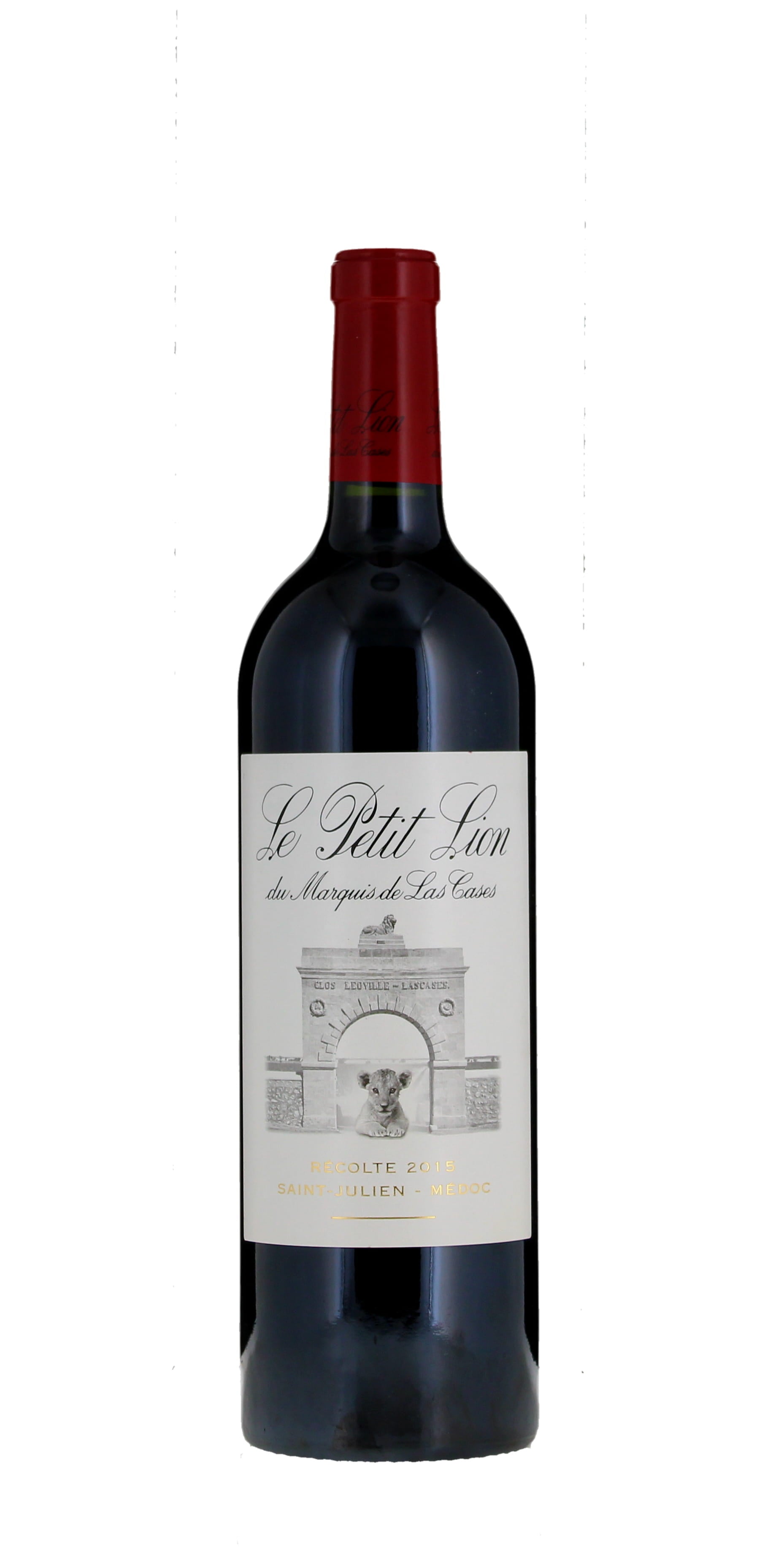 Chateau Leoville-Las Cases Le Petit Lion de Marquis de Las Cases, Saint Julien, Bordeaux 2015