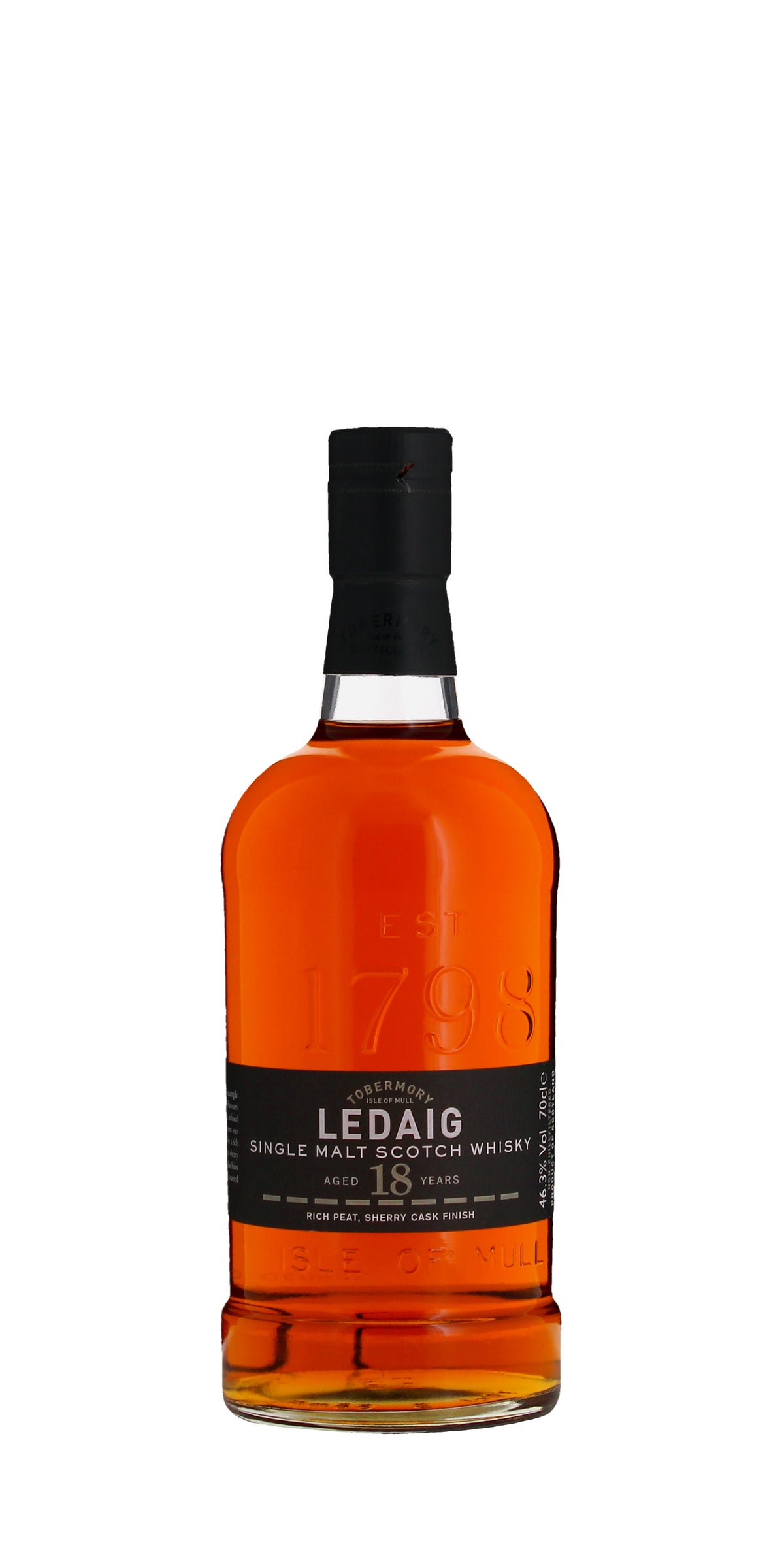 Ledaig 18yr, Isle of Mull 70cl