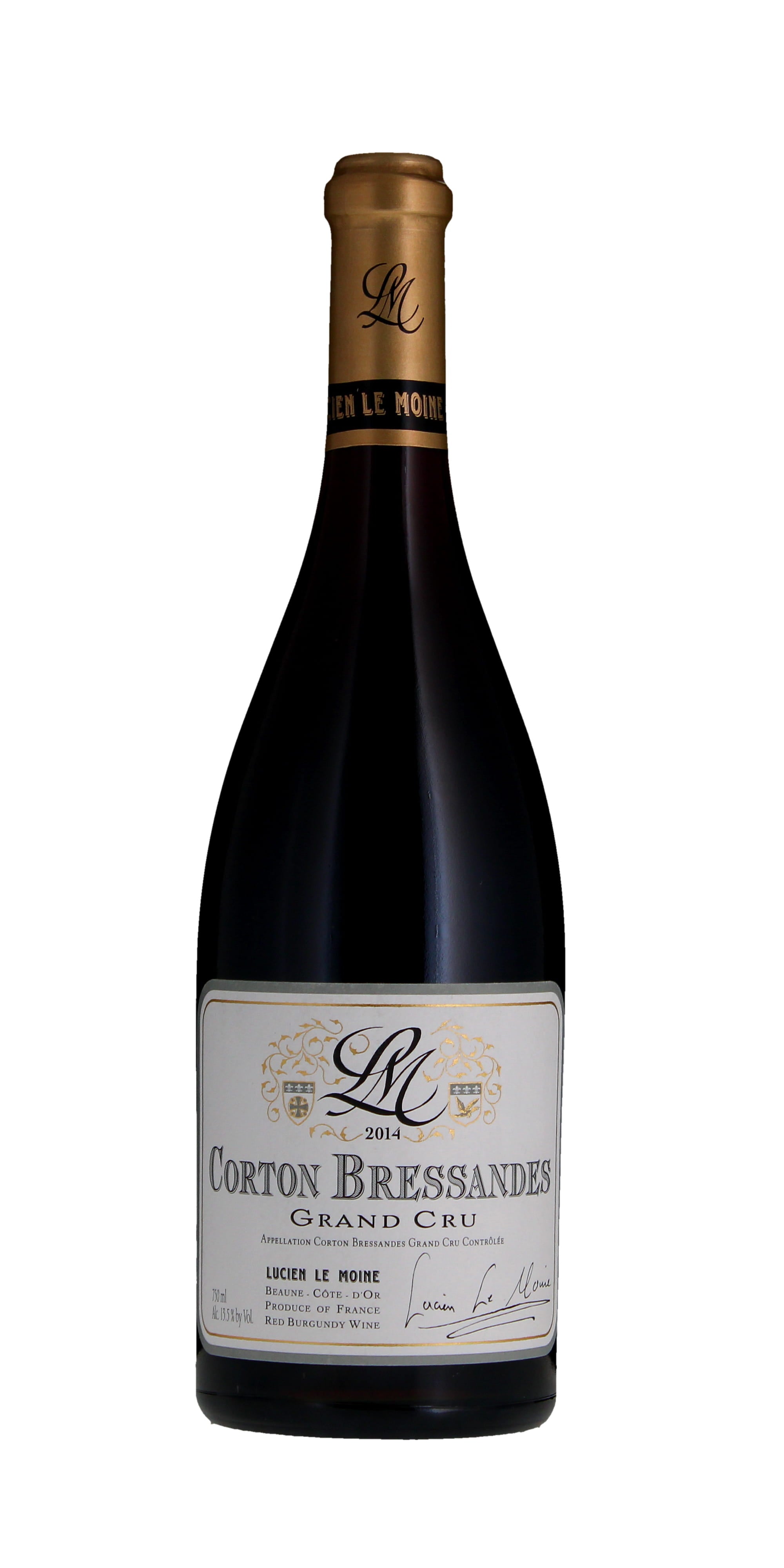 Lucien Le Moine, Corton Bressandes, Grand Cru, 2014