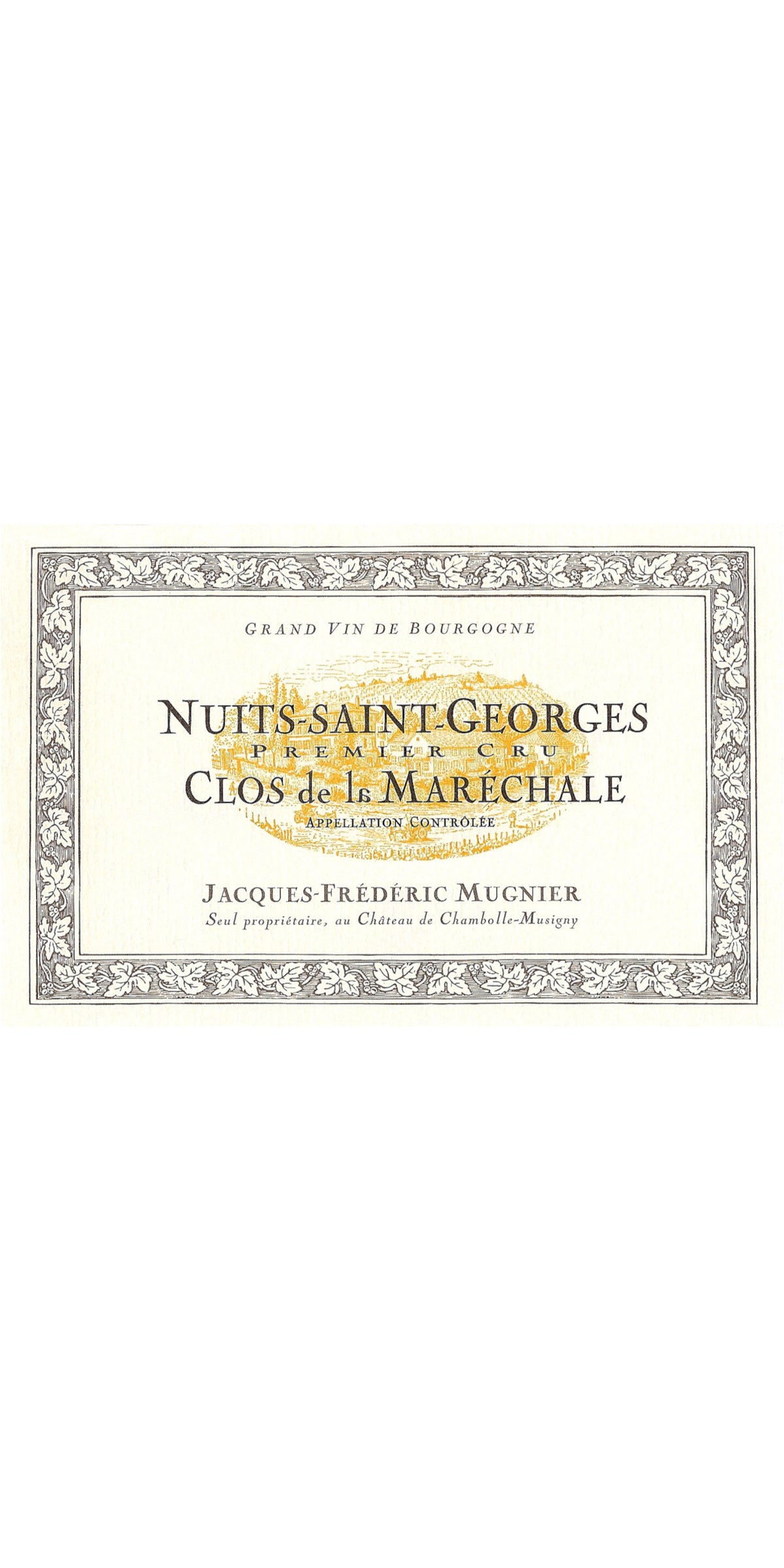 Domaine Jacques-Frederic Mugnier Nuits-Saint-Georges Premier Cru Clos de la Marechale, Burgundy 2015 6x75cl IN-BOND